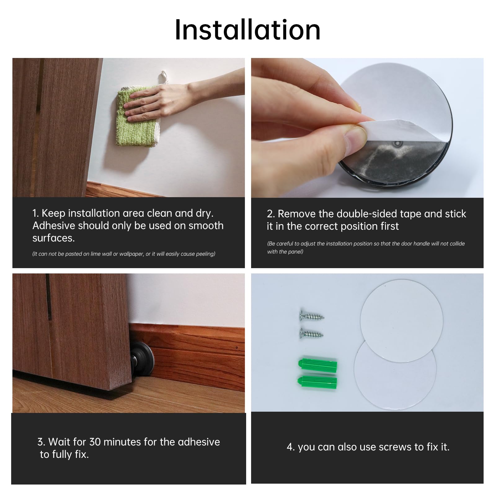 Magnetic Door Holder for RV, Magnetic RV Door Stopper, Strong Magnetic Baggage Door Catch Latch for RV, Camper, Travel Trailer,