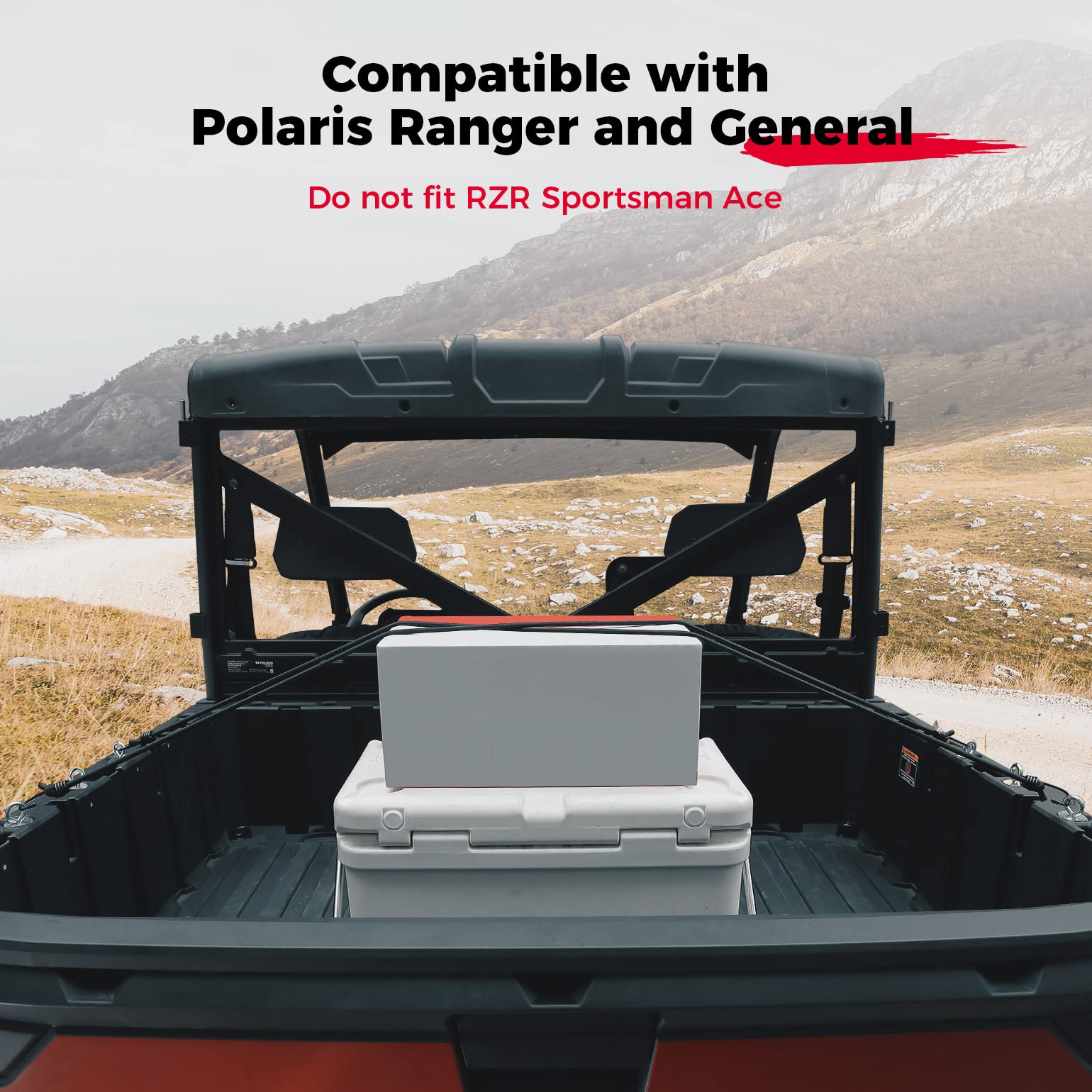 Kemimoto Tie Down Anchors, Bed Anchors Compatible With Ranger 1000 Xp 900 Xp 800 700 500 General 1000 Bed Accessories With 1-7/16 Hole (6 Pcs, Blue)