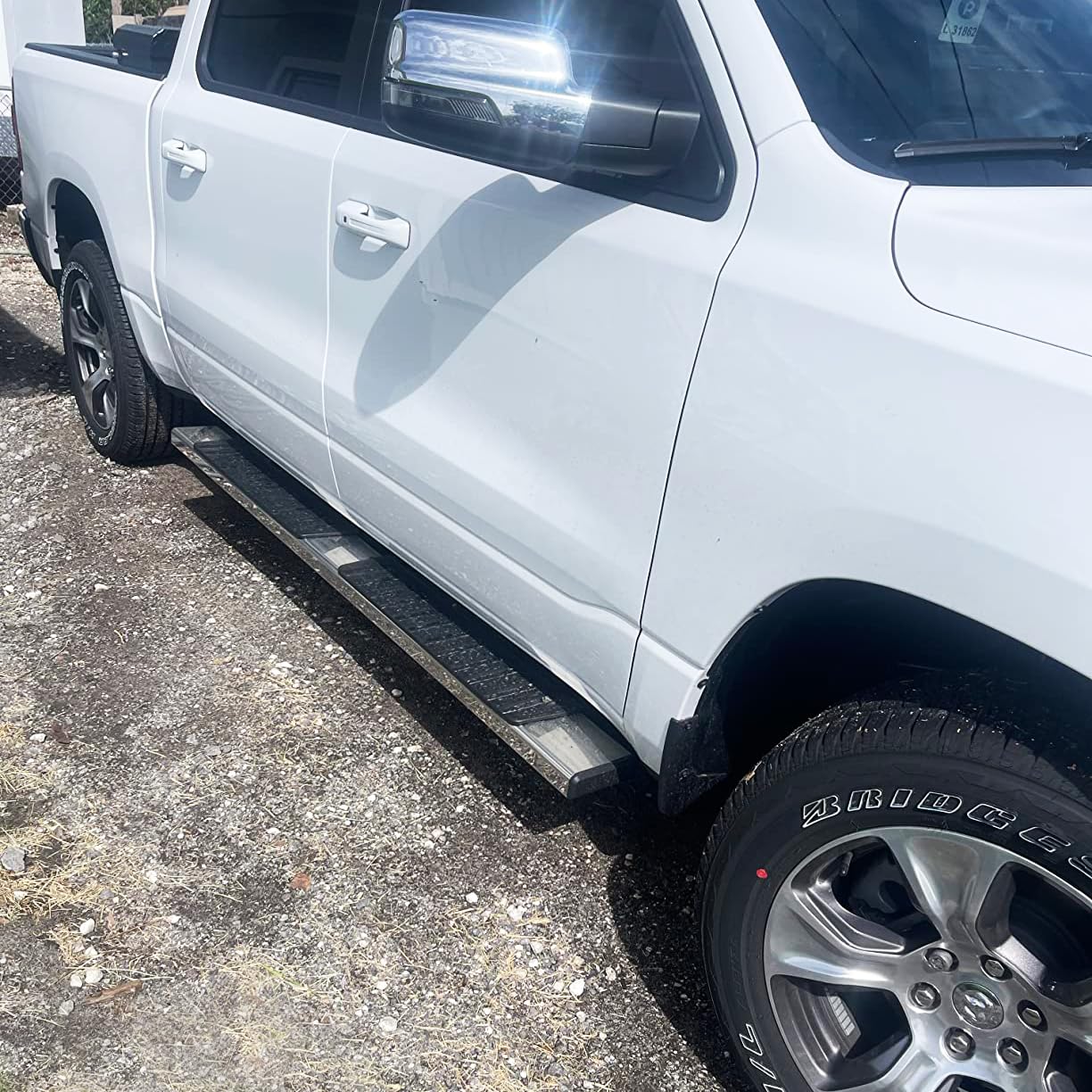 Comnova 6' Running Boards Compatible With 07-18 Chevy Silverado/Gmc Sierra 1500 Crew Cab; 07-19 2500 3500Hd. Running Boards For Silverado Crew Cab(Including In 8 Brackets With Plastic Covers)