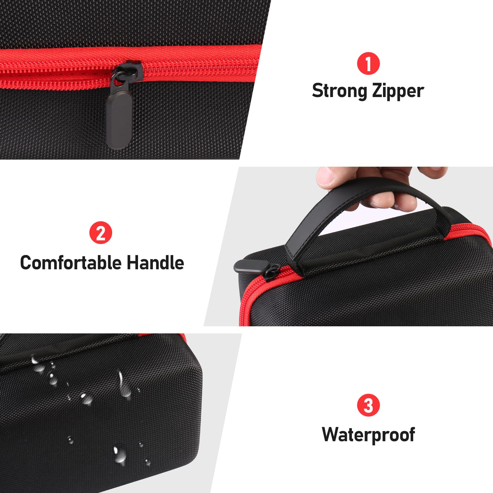 Case for Airmoto Tire Inflator Portable Air Compressor Case,120 PSI Air Pump,Car Tire Pressure Gauge (150 PSI) Storage Bag, Air