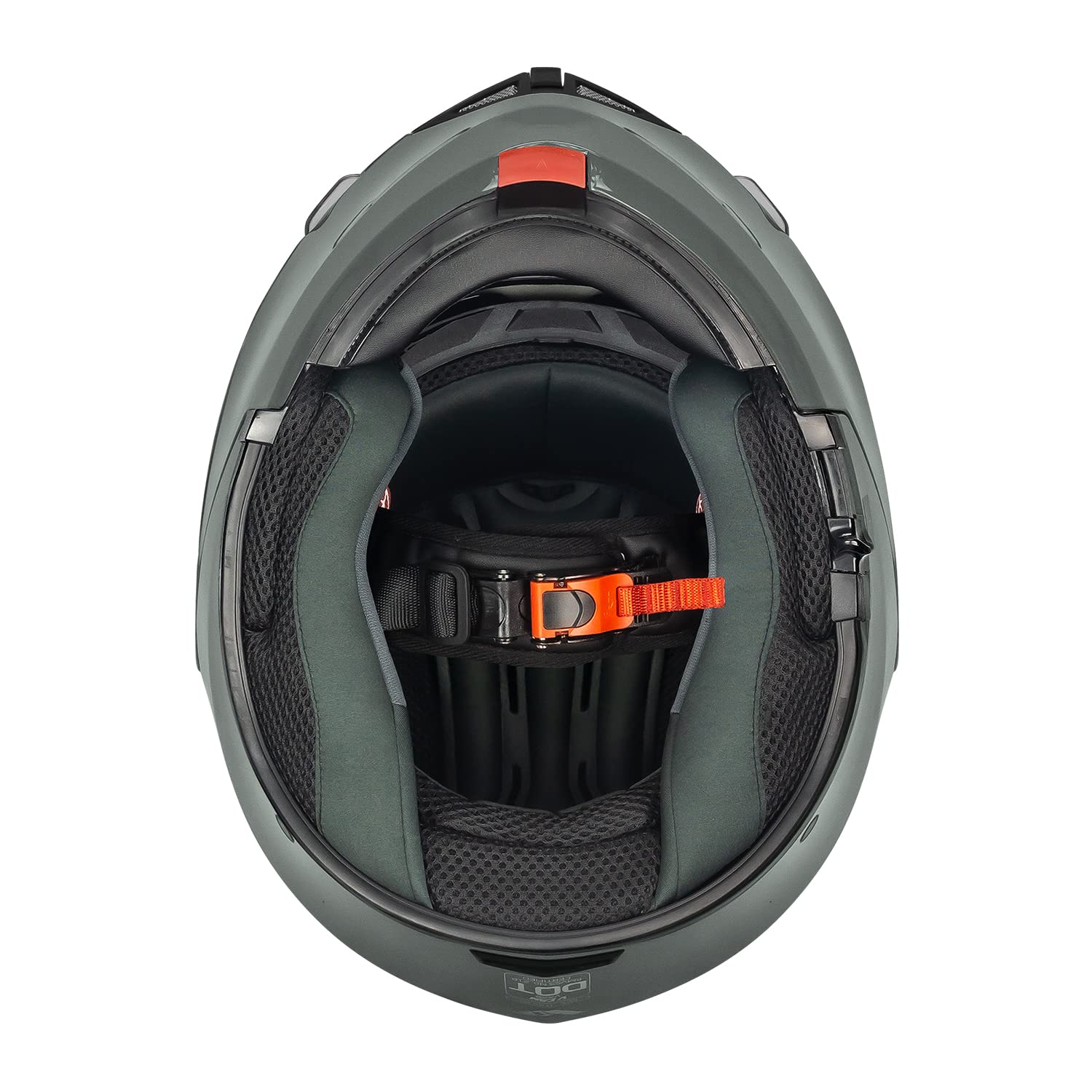 VCAN VX28 Full Face Modular Flip-Up Motorcycle Helmet ECE & DOT Approved, Coolmax Cheek Pad & OTG Ready