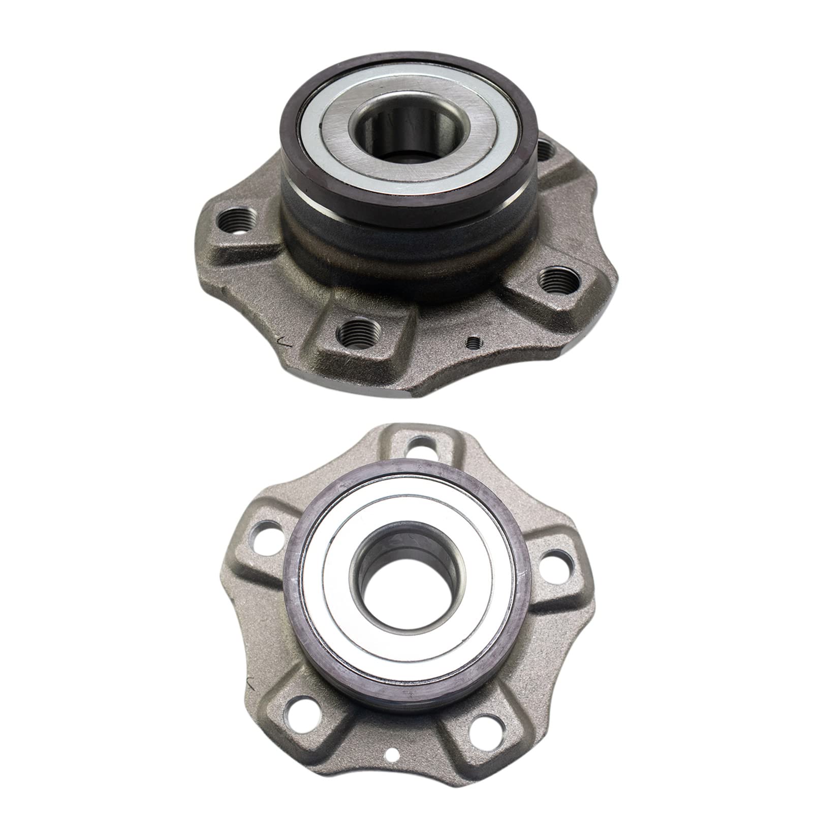 Trq Rear Wheel Hub Bearings Assembly Set Compatible With 2009-2020 Audi A4 2009-2018 A4 Quattro 2010-2014 A5 A5 Quattro 2012-201
