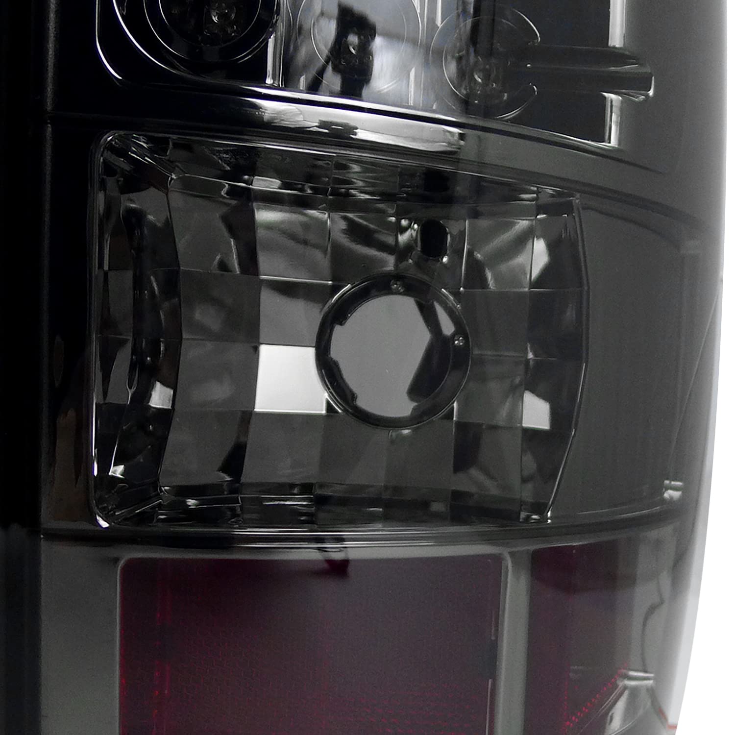 Spec-D Tuning Smoke Lens LED Tail Lights Compatible with 2000-2006 Chevy/GMC Suburban Models, 2000-2006 Chevy Tahoe Models, 2000-2006 GMC Yukon/Yukon Denali XL Models, Left + Right Pair Assembly