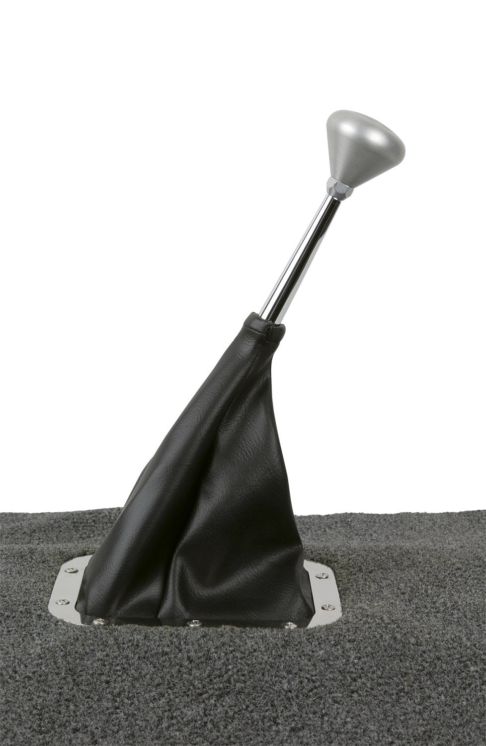 Lokar 70-Fmb Rectangular Floor Mount Shifter Boot With Ring