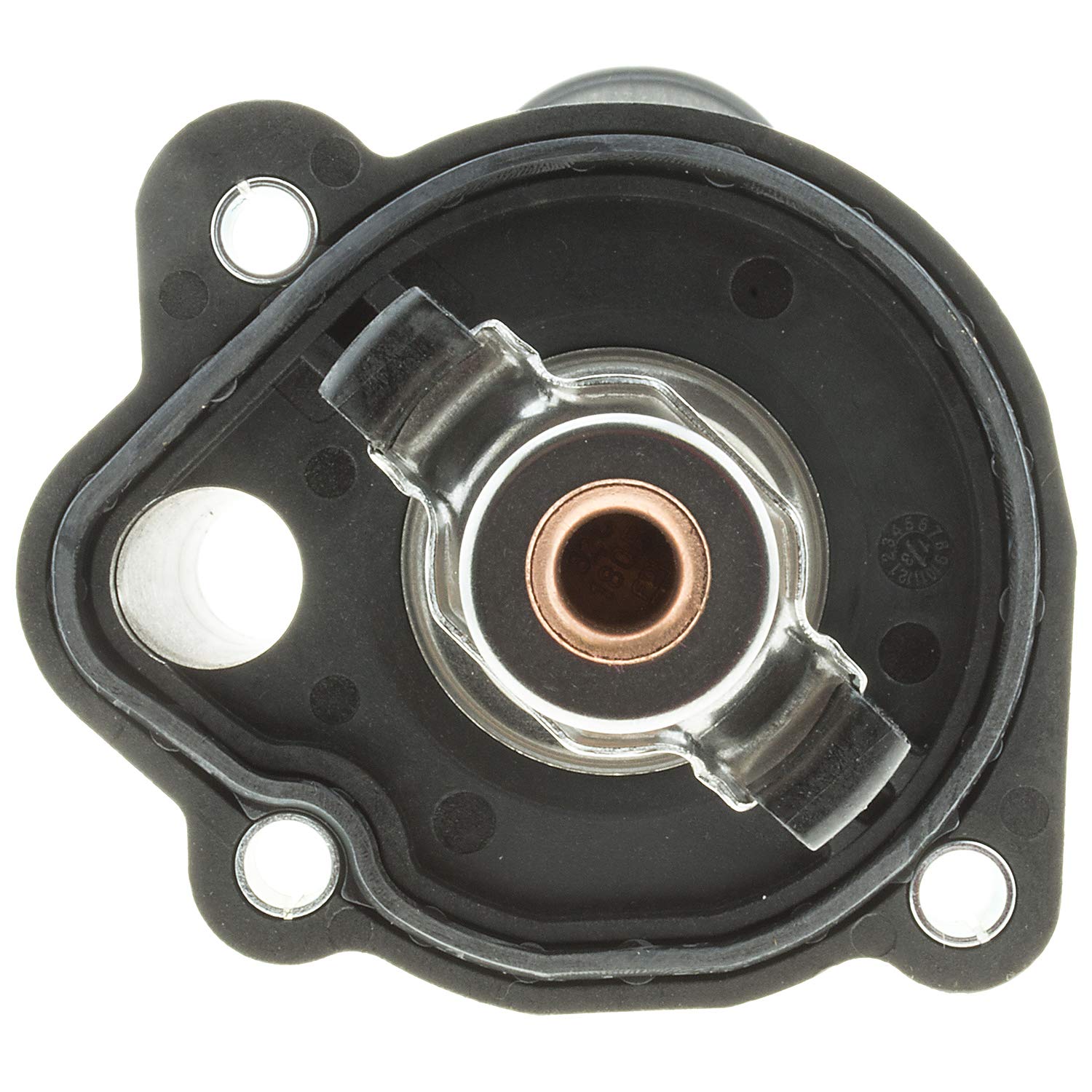MotoRad 514-185 Integrated Housing Thermostat - Ford Focus (11-18) Escape (13-16) Fusion (13-16) Explorer (13-15), Mazda 3 (04-1