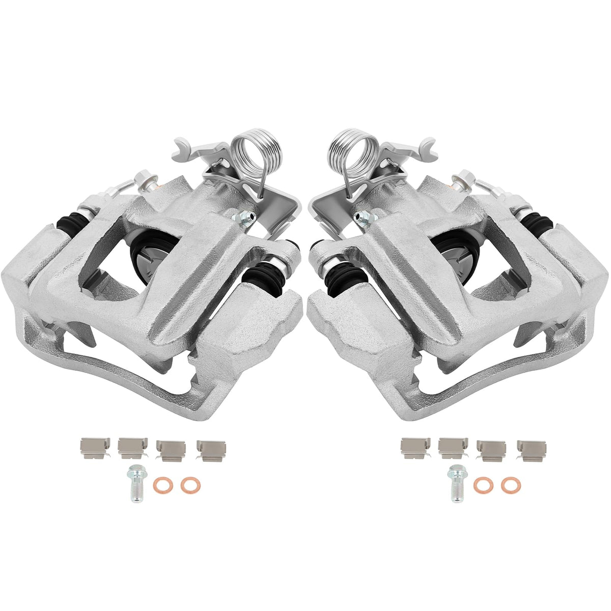 Scitoo 18B5299 18B5298 Rear Left & Right Disc Brake Calipers Assembly W/Bracket For Ford For Edge 2011-2014,For Lincoln For Mkx