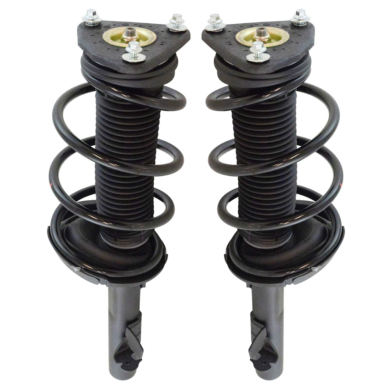 Trq Front Strut & Coil Spring Assembly Set Driver & Passenger Sides Compatible With 13-19 Ford Escape