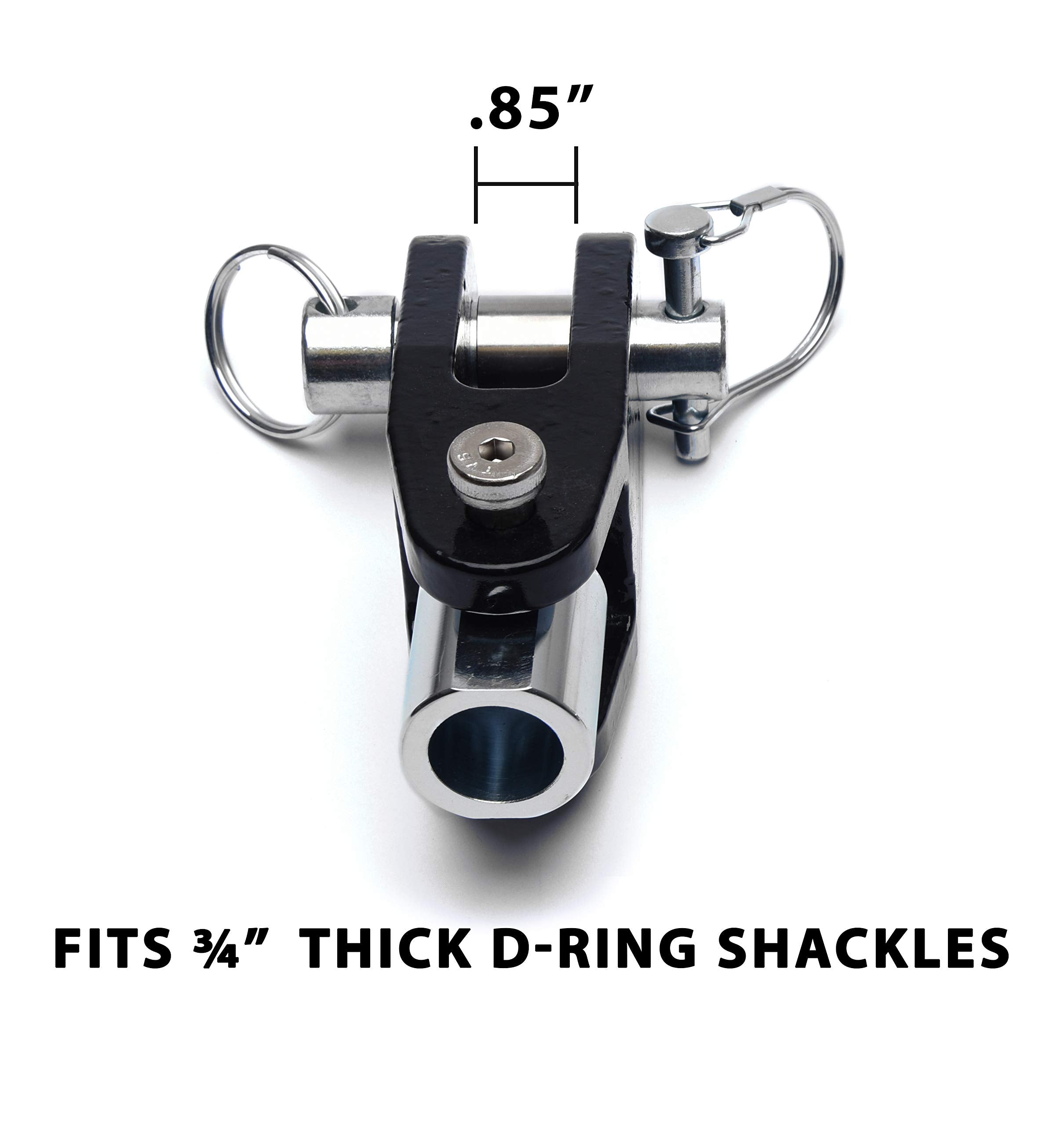 Roadmaster 035 Tow Bar Adapter For 3/4 Inch Bumper Mounts - One Pair