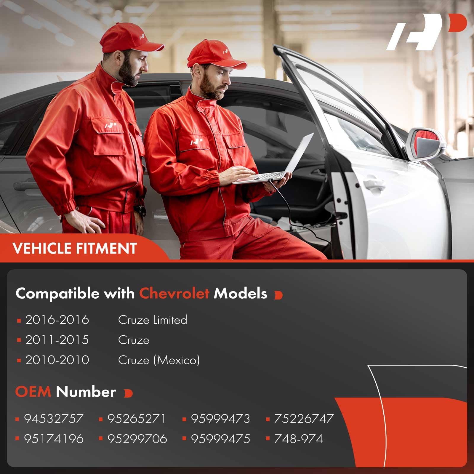 A-Premium Front Driver Side Power Window Regulator With Motor Compatible With Chevy Cruze 2011-2015, Chevrolet Cruze Limited 201