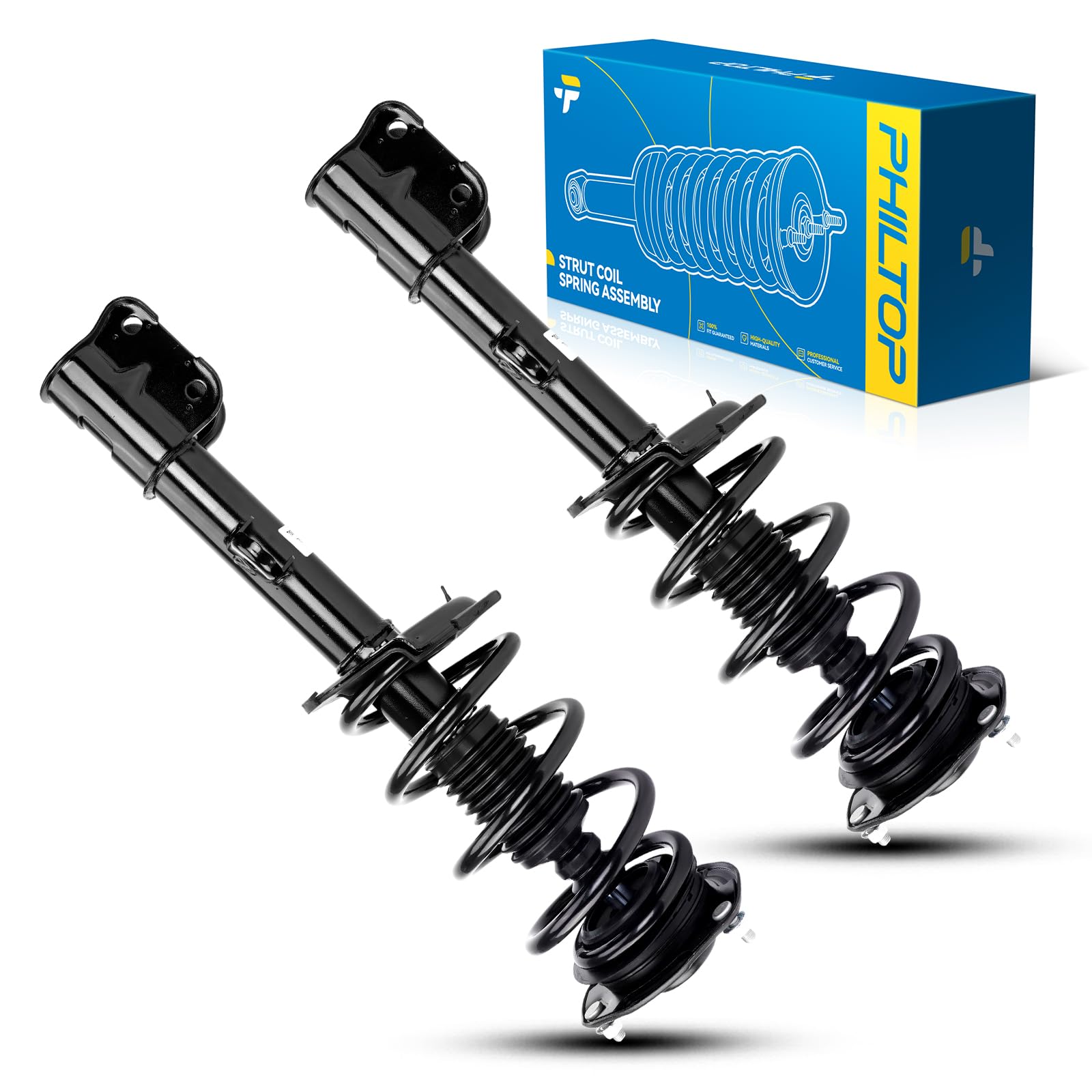 Philtop Front Struts Shock Absorber For Sorento 2011 2012 2013, 172712 172713 Struts Coil Spring Assembly