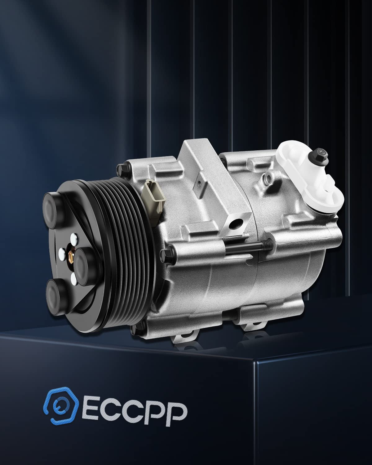 Eccpp Ac Compressor 1997-2001 For Ford E-150 4.6L Ford E-250 5.4L 1997-2002 For Ford Expedition 4.6L