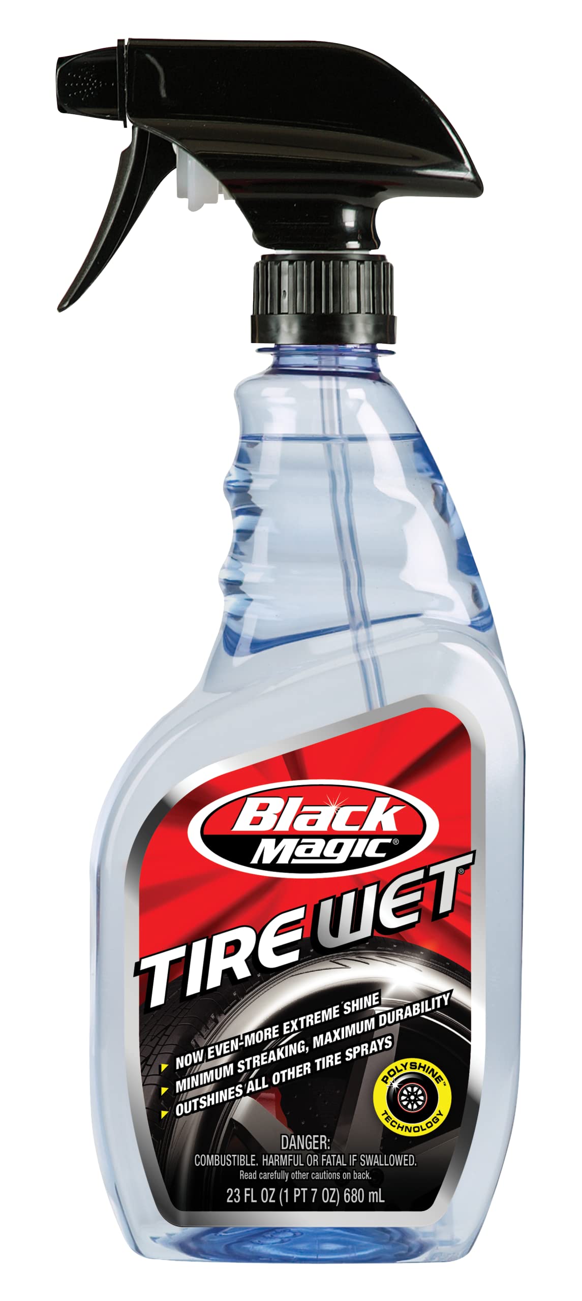 Black Magic (Bm23-6) Tire Wet Dressing - 23 Oz., (Pack Of 6)