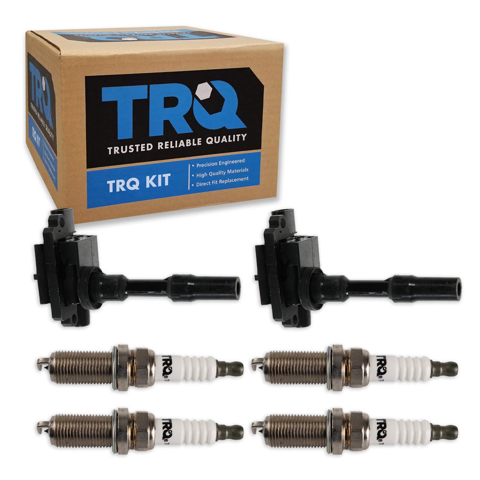 Trq Ignition Kit Ignition Coil Spark Plugs Compatible With 2000 Chevrolet Tracker