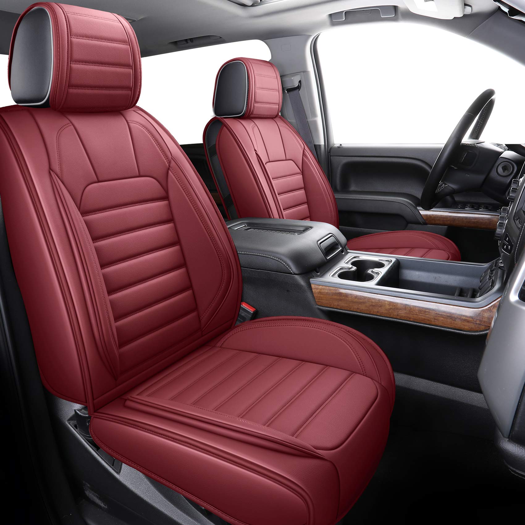 Yiertai For Chevy Chevrolet Silverado Gmc Sierra Seat Covers Fit 2007-2025 1500/2500/3500 Z71 Trail Boss Crew Double Extended Ca