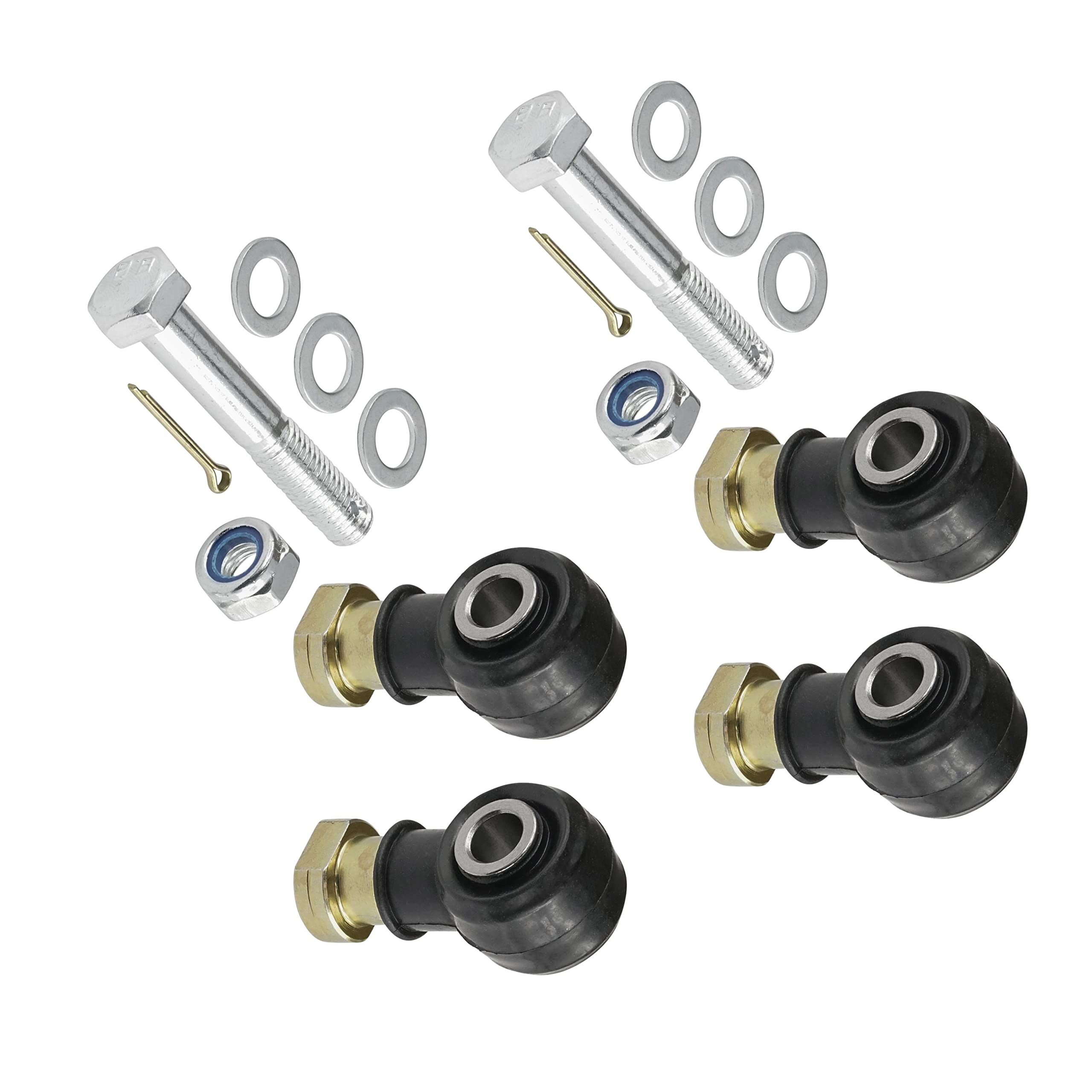 Caltric Two Sets Of Tie Rod End Kit Compatible With Polaris Magnum 325 2X4 4X4 2000 2001 2002