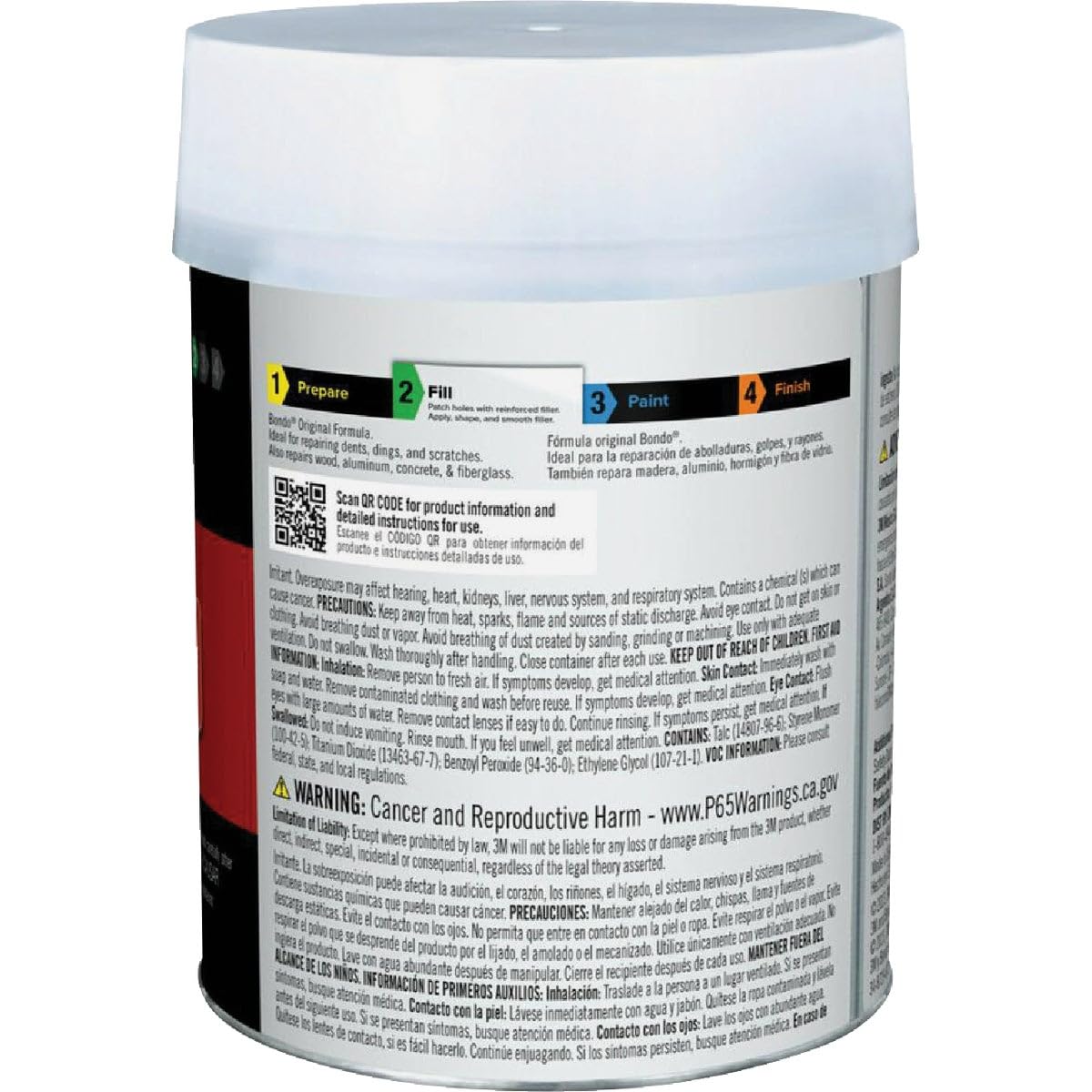 Bondo 262 1 Quart Body Filler