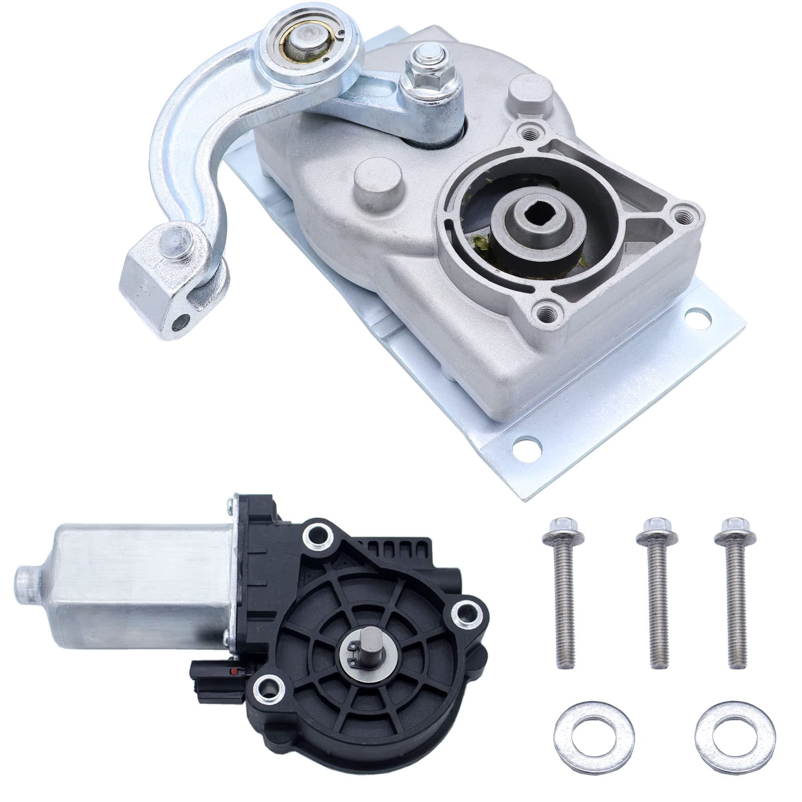 MOCW RV Gear Box Linkage with Step Motor Fit for Kwikee Electric Steps Replace#366043 1101428 676061 2141001 379147 379160