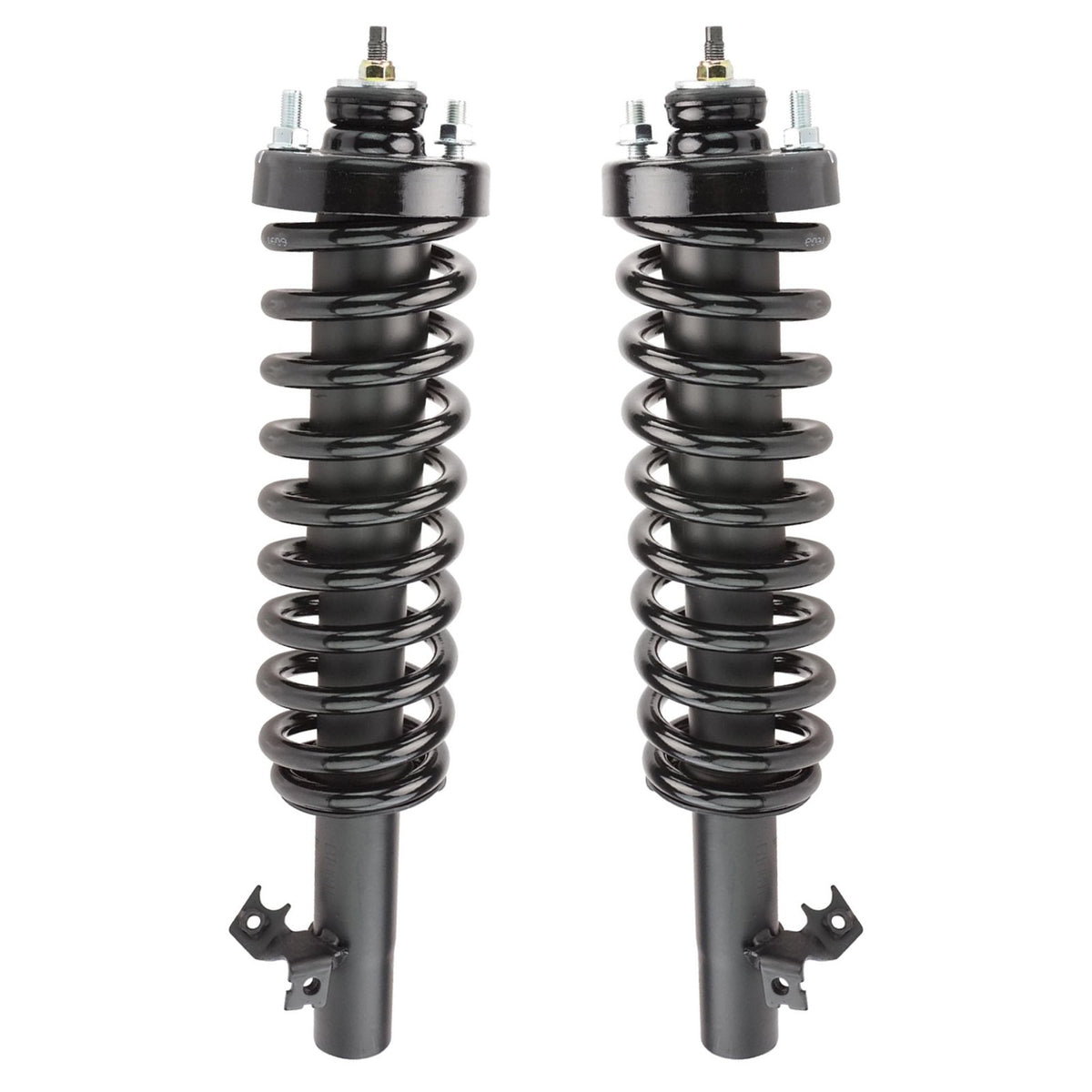 Trq Front Strut & Coil Spring Assembly Set Driver & Passenger Sides Compatible With 94-01 Acura Integra 92-95 Honda Civic 93-97 