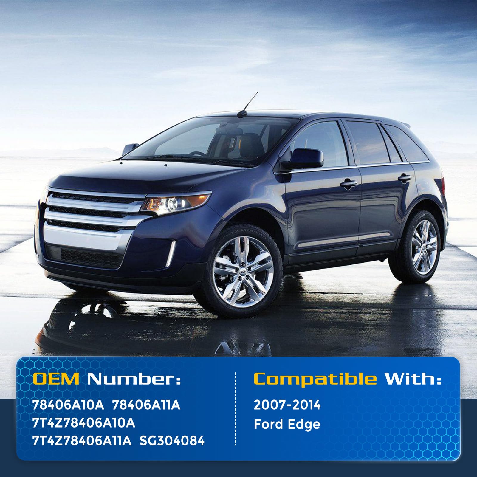 ARANA Rear Hatch Gas Lift Struts Shocks for Ford Edge 2007-2014 Liftgate Struts Lift Supports 6120 Tailgate Hatchback