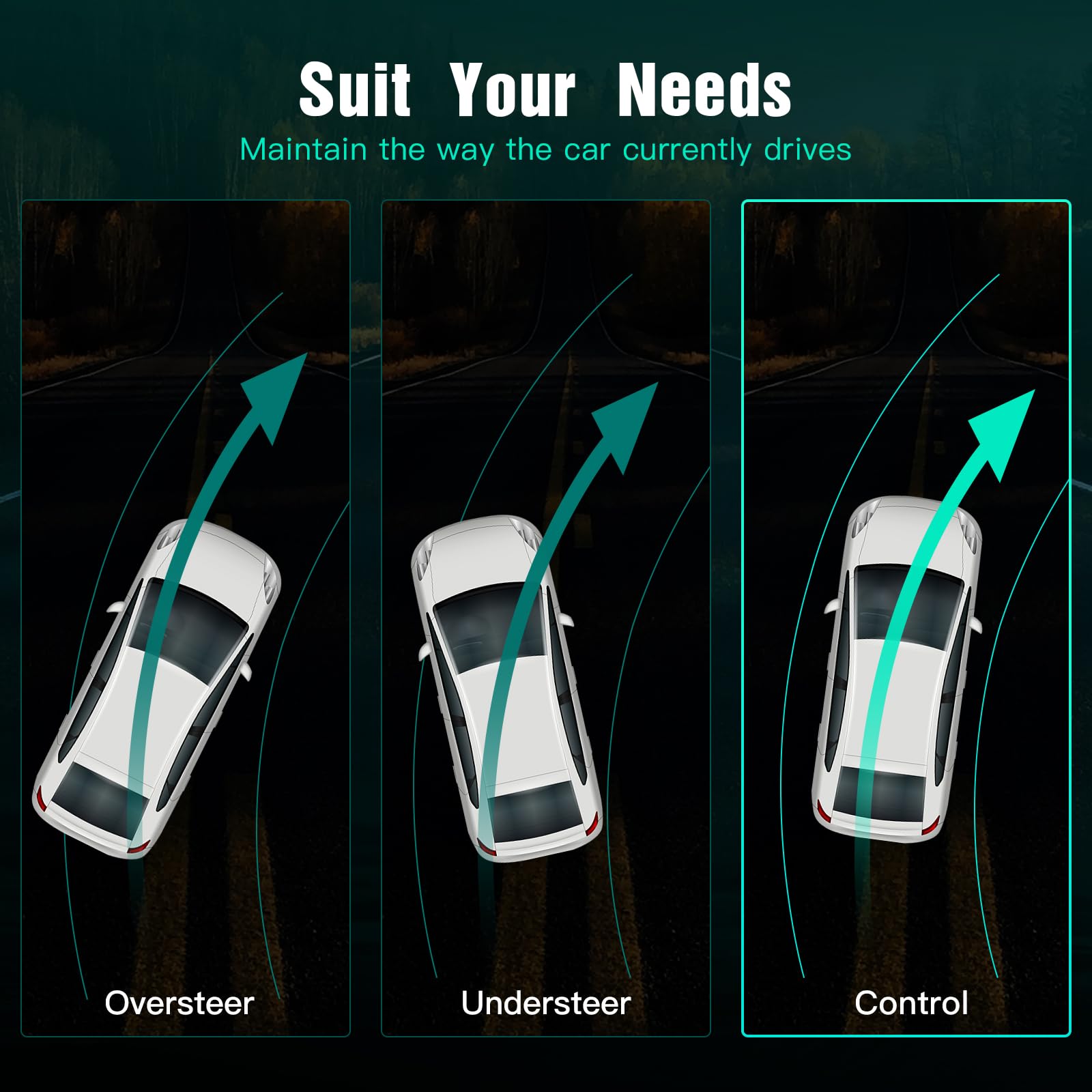 Scitoo Coilover Suspensions Shock Struts Kits Assembly Shocks Struts Fit For 2005-2014 For Ford For Mustang - Red