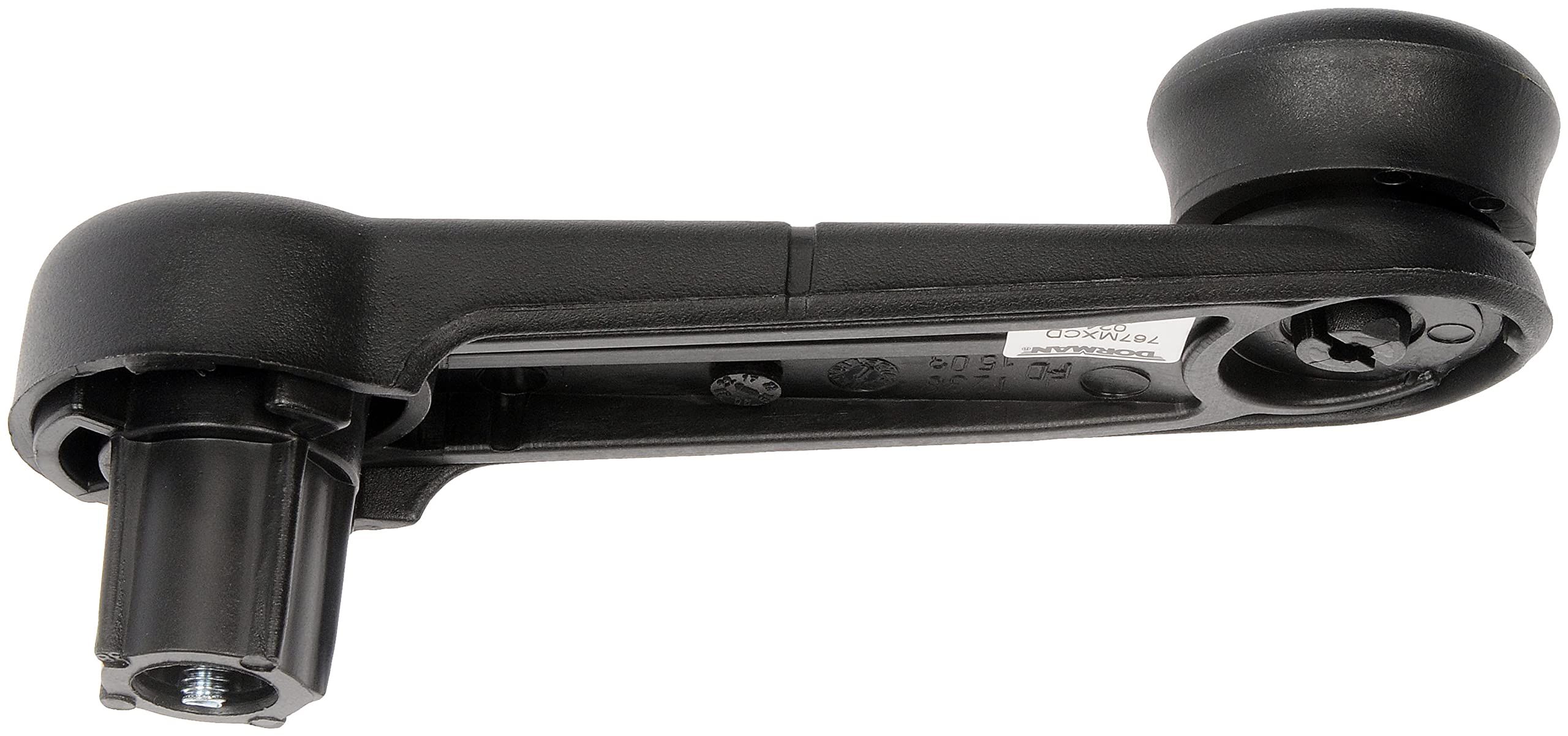 Dorman 767Mx Window Crank Handle Compatible With Select Ford / Lincoln / Mazda Models, Black, 1 Count (Pack Of 1)