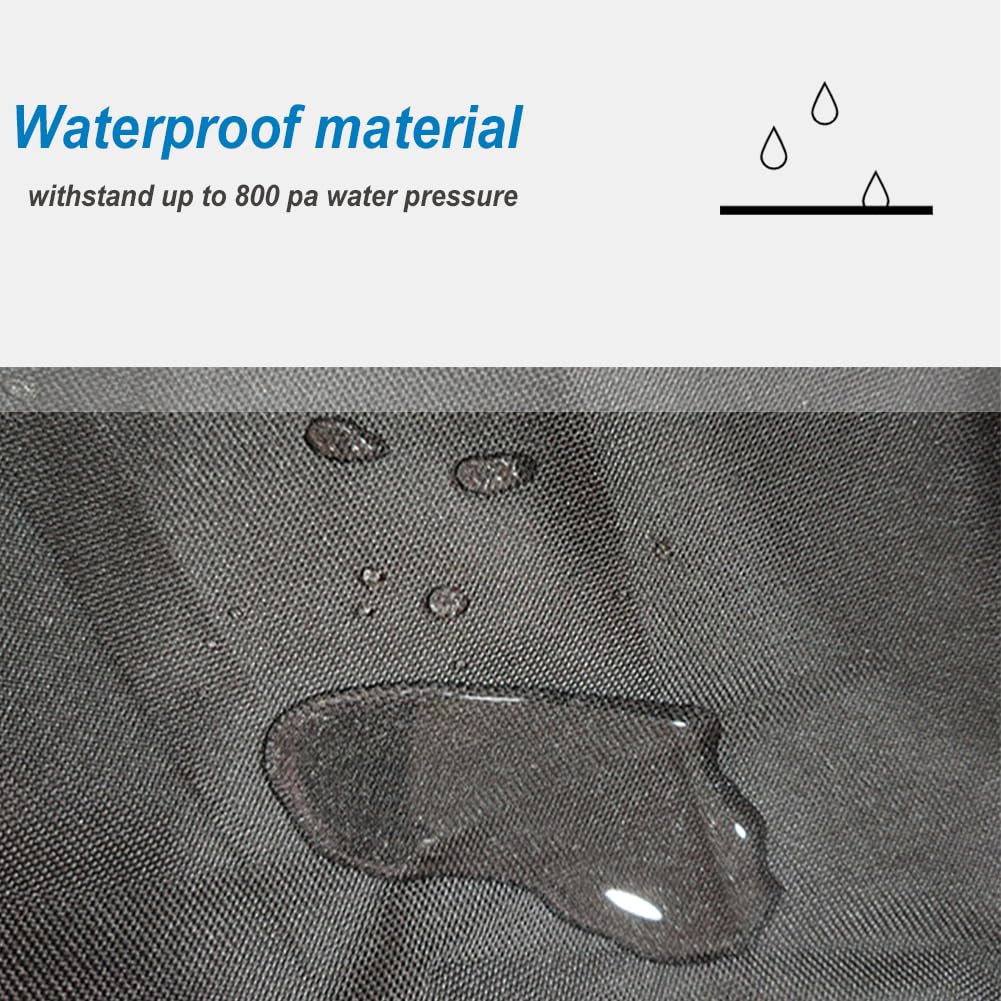 QYMOTO 2-seater Kids Go Kart Cover,Coleman KT196 All weather Protection,Heavy Duty 420D,Outdoor Waterproof Windproof for Coleman