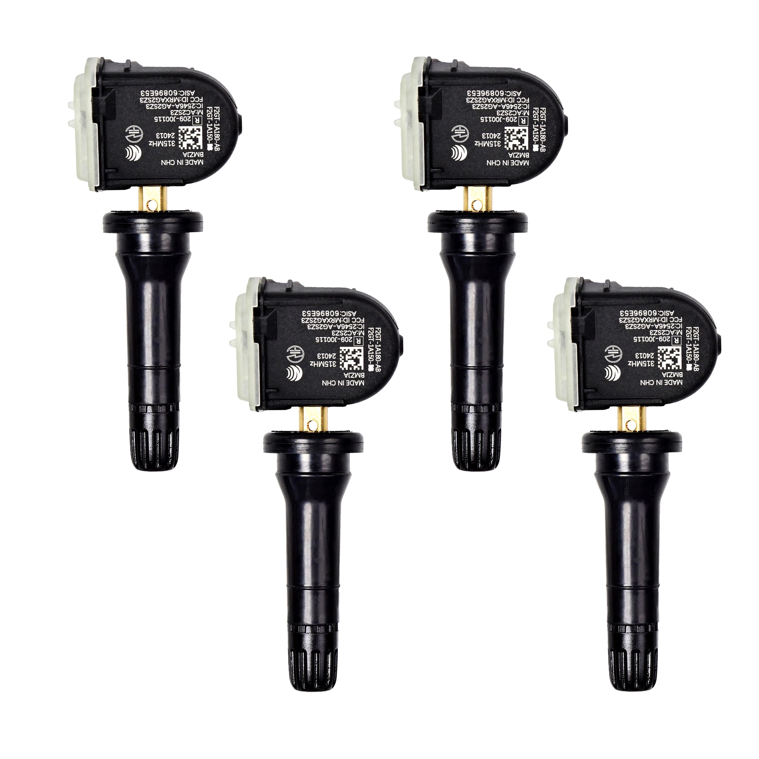 TPMS Tire Pressure Sensors 315MHz Compatible with 2015-2017 Ford F-150 2015-2023 Ford Edge 2016-2018 Lincoin MKX Replaces# F2GZ1