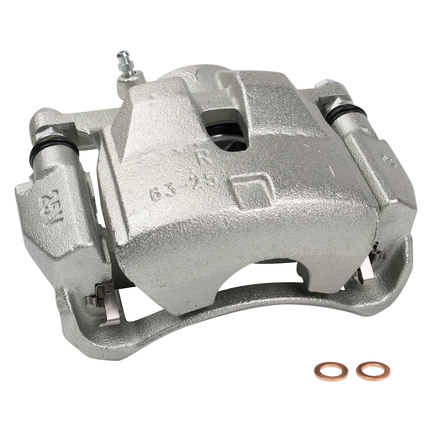 Trq Front Brake Caliper Set Driver & Passenger Side Compatible With 2006-2018 Toyota Rav4