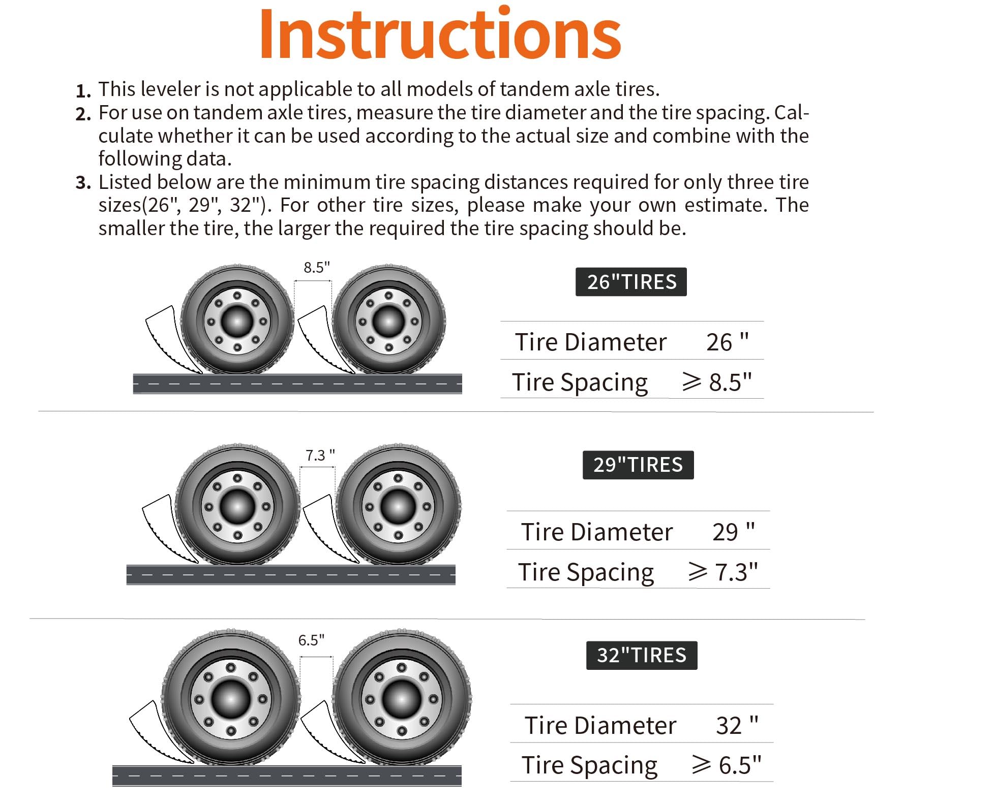 OULEME Curved Leveling Blocks, Raised Tire Change Ramp, for RV Camper Travel Trailer, Fits Dual Axle Tandem Wheel Aid Changing,
