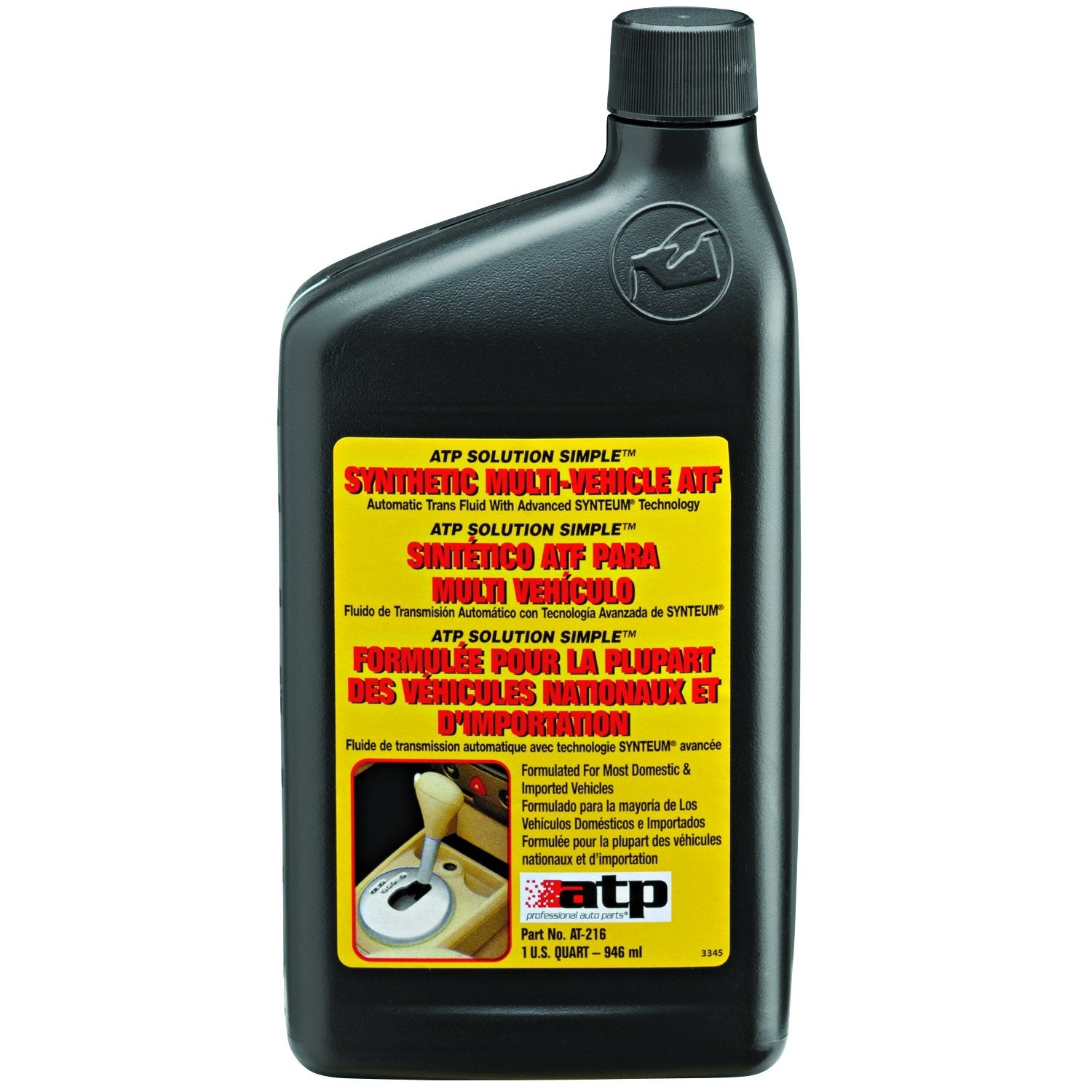 Atp Automotive At-216 Premium Synthetic Multi Vehicle Atf