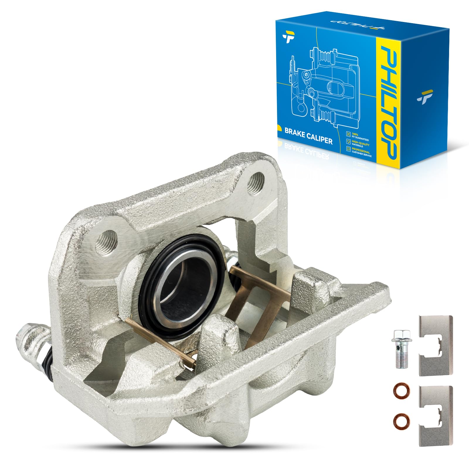 Philtop Brake Caliper Rear Right Compatible With 2007-2016 Honda Cr-V, 2013-2018 Acura Rdx, 2012-2015 Honda Crosstour, 19-B6887