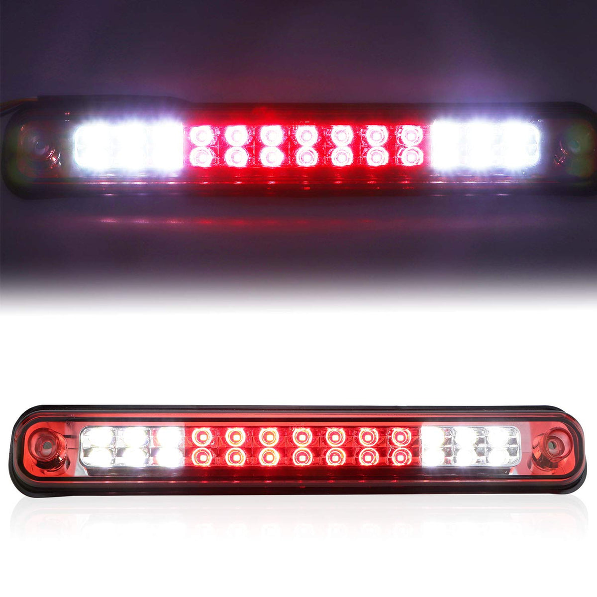Tresound 3Rd Third Brake Light For 1988-1999 Chevy/Gmc C1500 C2500 K1500 K2500 Silverado Blazer Led Cargo Lamp High Mount Stop L
