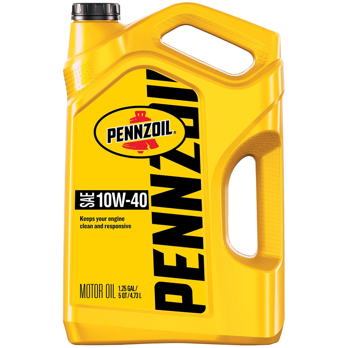 Pennzoil Motor Oil 10W-40 Motor Oil, 5 Quart