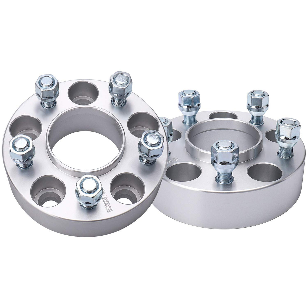 IRONTEK 1.5'' 5x114.3mm Wheel Spacers for Ford Lincoln Mazda 5x4.5'' Hubcentric Wheel Spacers (1/2''x20 Studs, 70.5mm Hub Bore) 