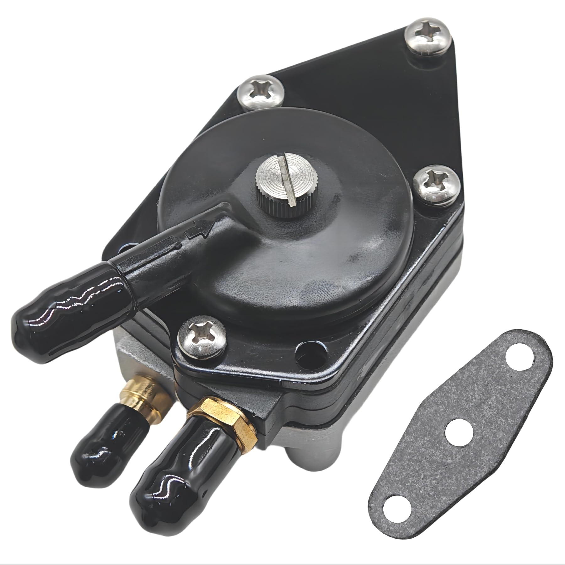 Jlm Marine 438559 Fuel Pump With Gasket For Johnson Evinrude 25 35 50 65 70 75 85 88 90 100 105 115 135 140 Hp Outboard Engines