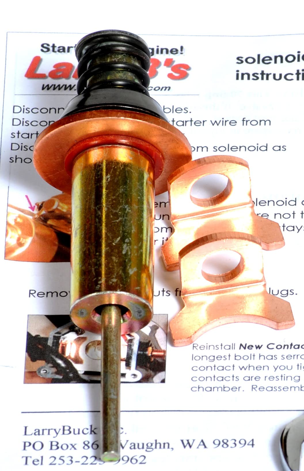 Larryb'S Starter Solenoid Heavy Duty Rebuild Kit For Dodge Cummins Denso 89-2006