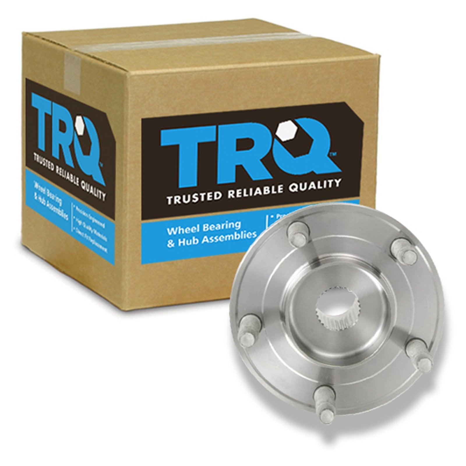 Trq Rear Left Right Wheel Hub Bearing Assembly Driver Passenger Side Compatible With 2007-2010 Ford Edge Lincoln Mkx