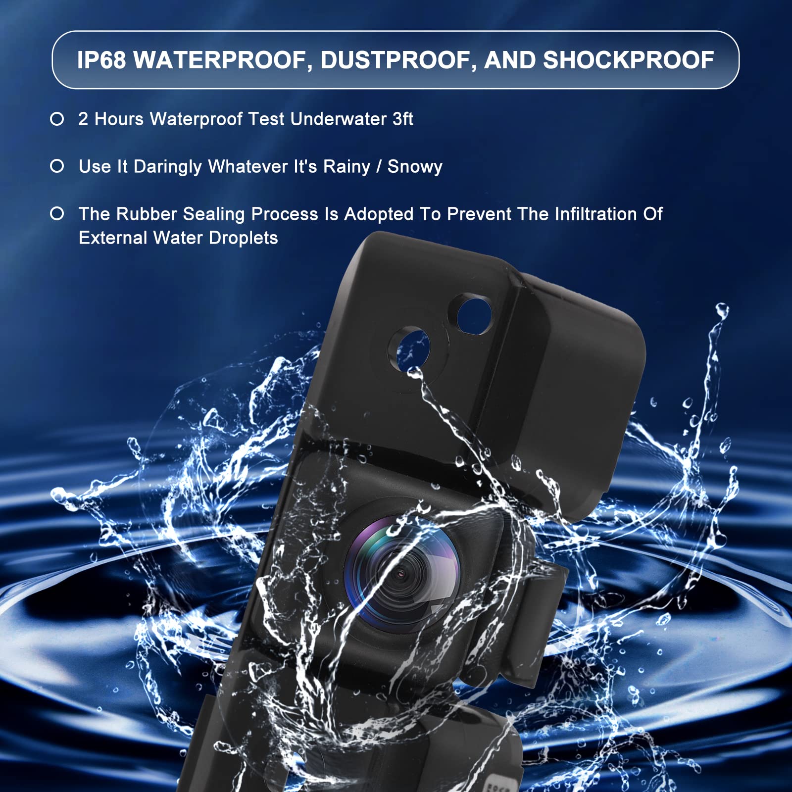 Partselect Rear View Reversing Backup Camera 84143039 Replacement For Chevy Colorado 2017-2019 Gmc Canyon 2015-2019