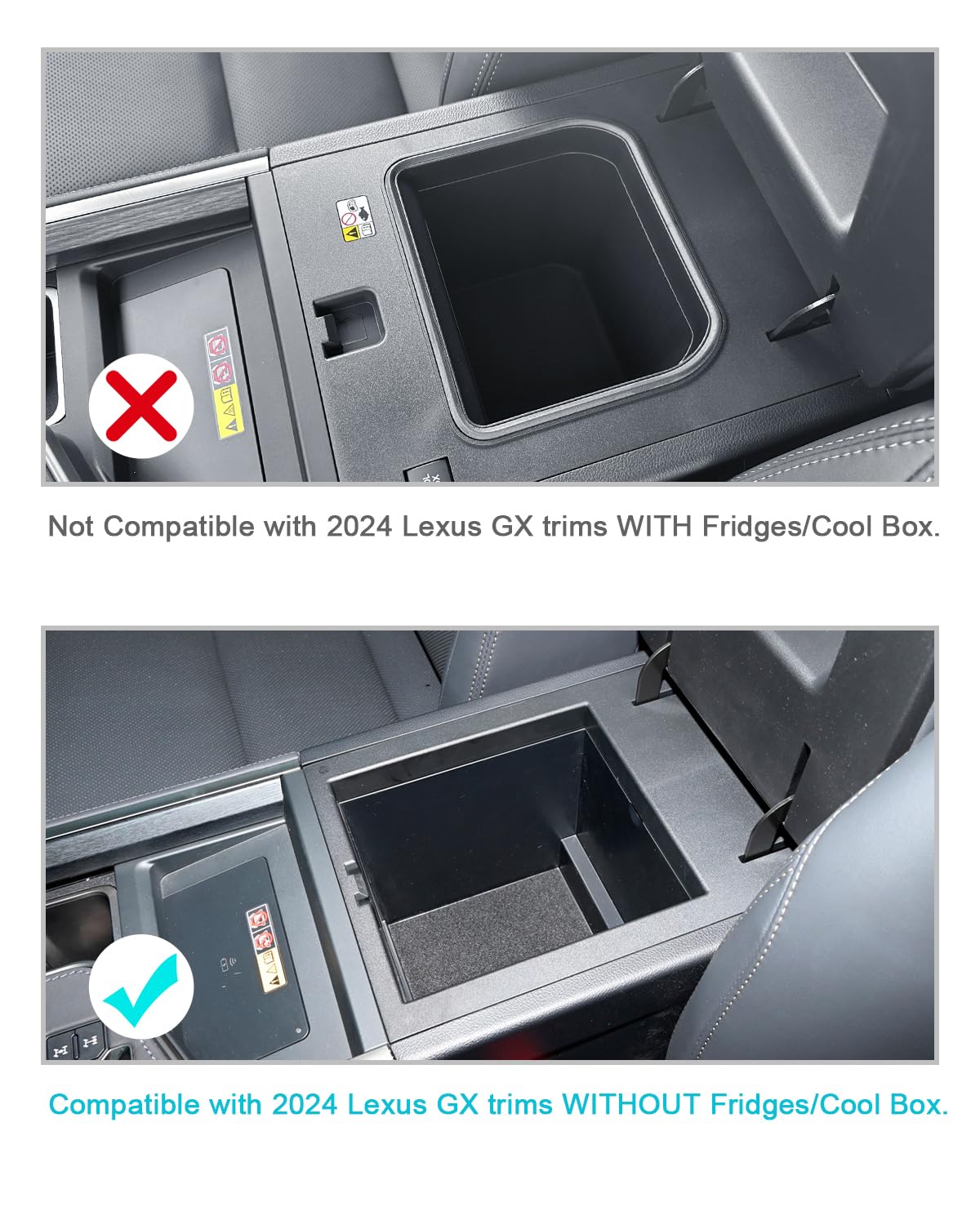 Cdefg Compatible With 2024 2025 Lexus Gx 550 Center Console Organizer 2024 Gx 550 Accessories Middle Console Organizer 2024 Gx 5