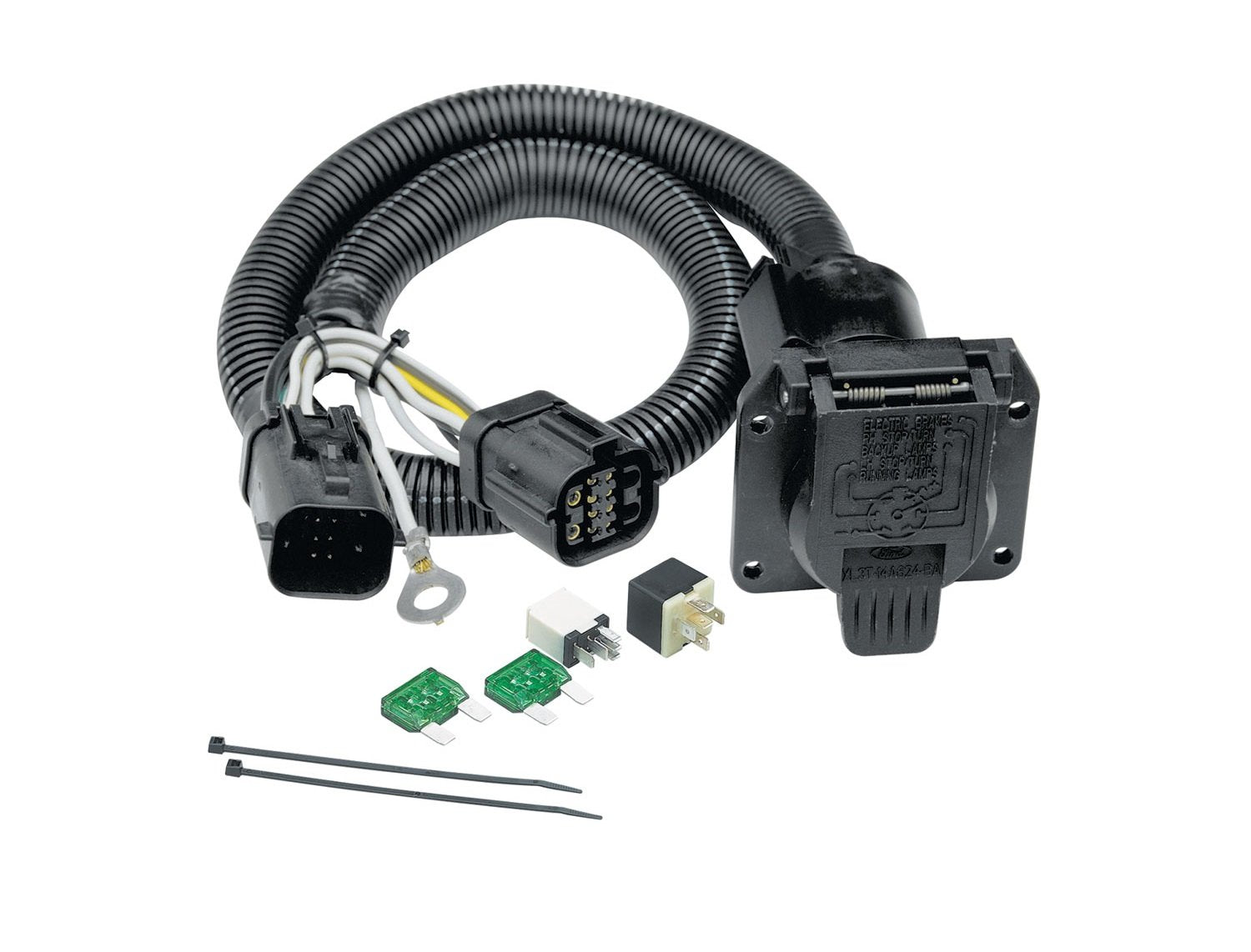 Tekonsha 118242 Tow Harness, 7-Way, Compatable With 1997-2003 Ford F-150, 2004-2004 Ford F-150 Heritage, 1997-1999 Ford F-250