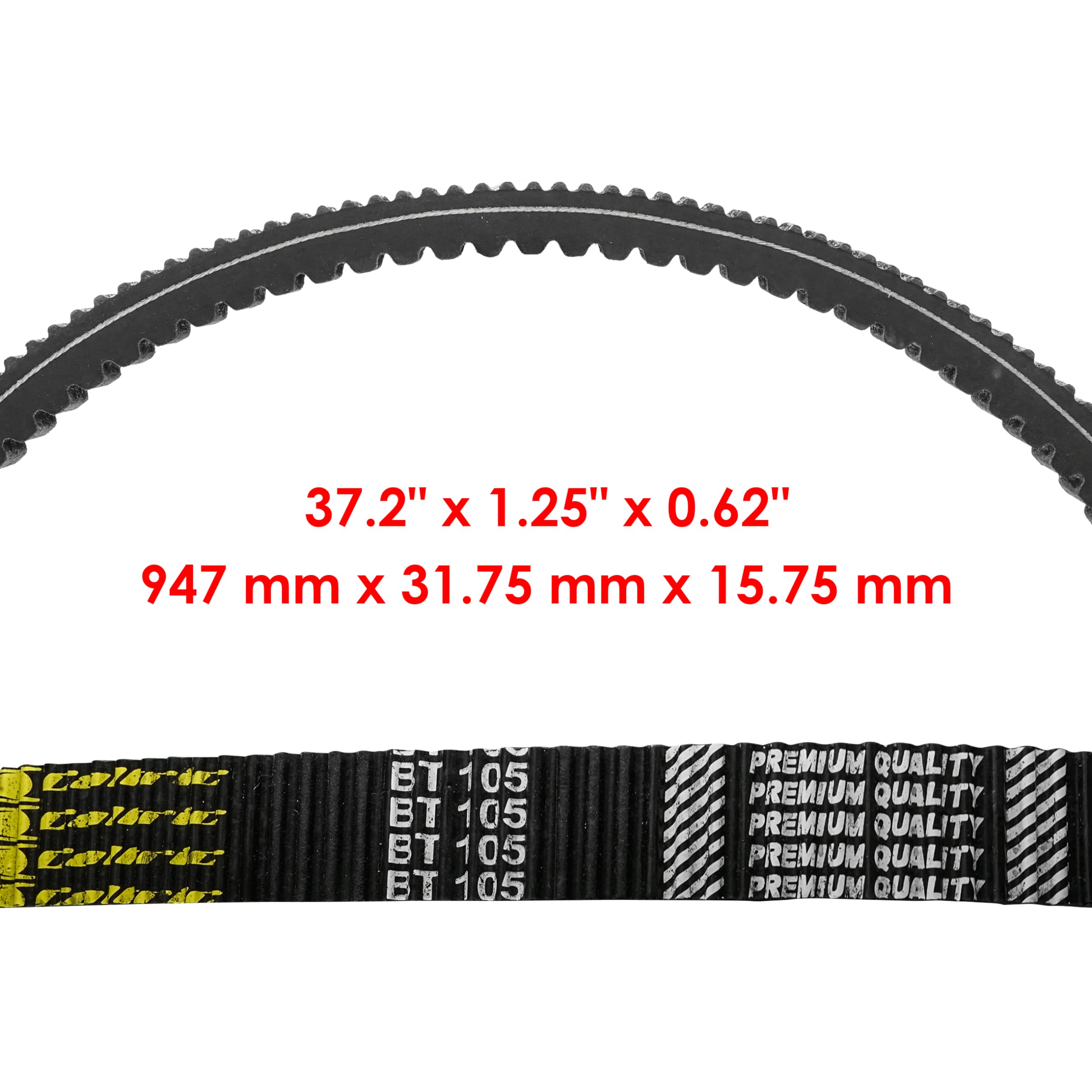 Caltric Drive Belt Compatible with Yamaha Viking 700 Yxm700 YXM 700 4X4 Fi 2014 2015 2016 2017 2018