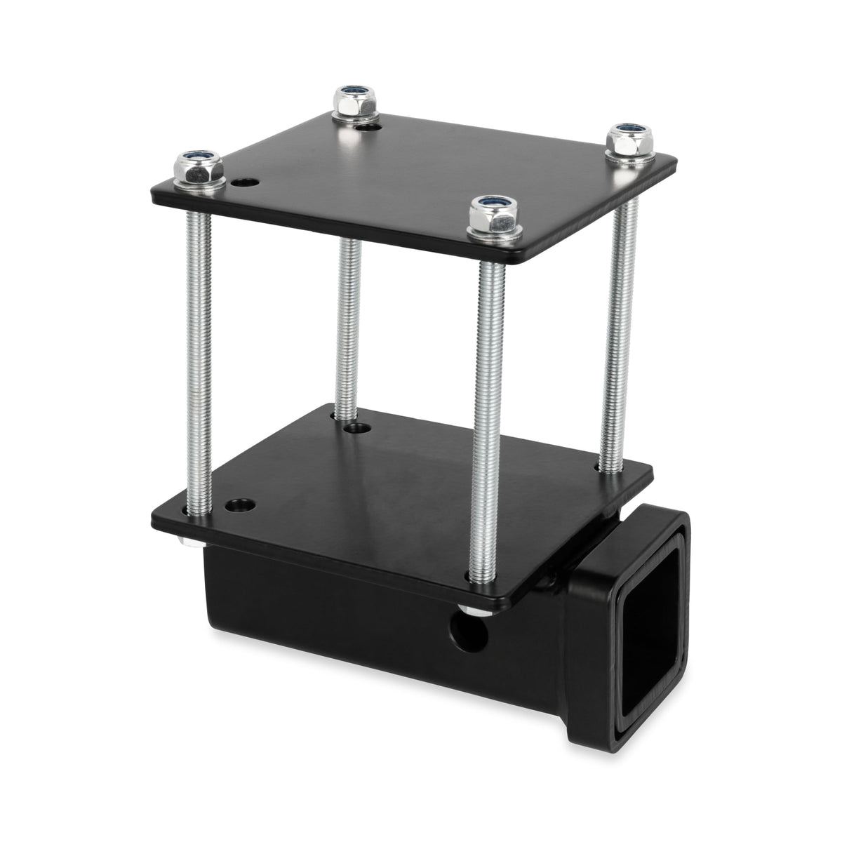 Camco Eaz-Lift Camper/RV Bumper Hitch - Ideal for Bikes, Cargo Racks & More - Clamps onto 4    Square RV Bumpers - No Drilling R