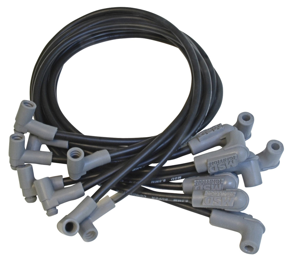 MSD 35653 Wire Set, SC Blk, SB Chevy w/HEI Tower Cap