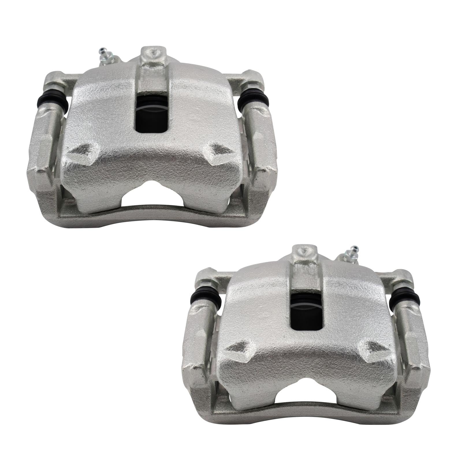 Trq Front Brake Caliper Set Compatible With 2007-2011 Mini Cooper