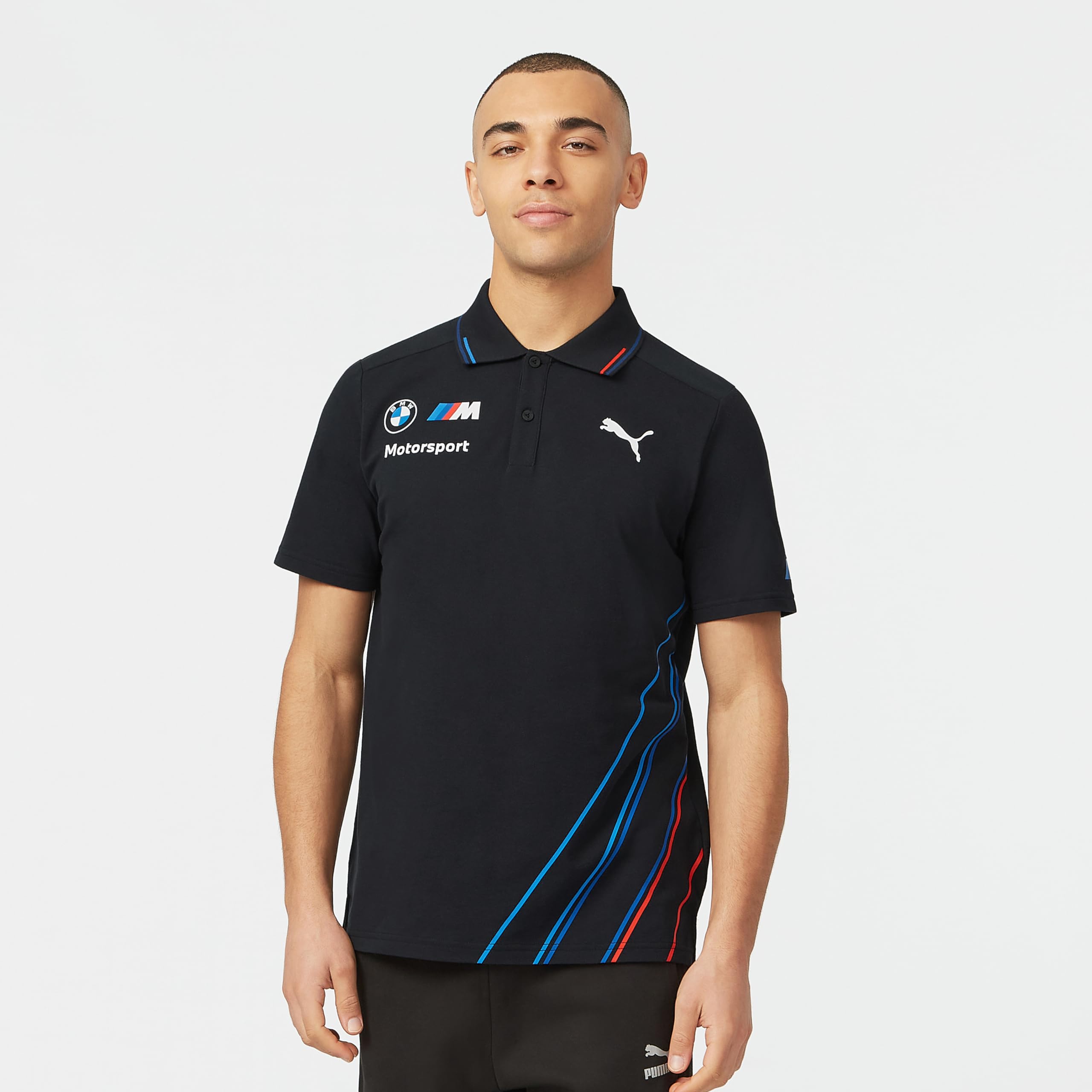 Bmw Motorsports Men'S Team Polo Shirt Anthracite