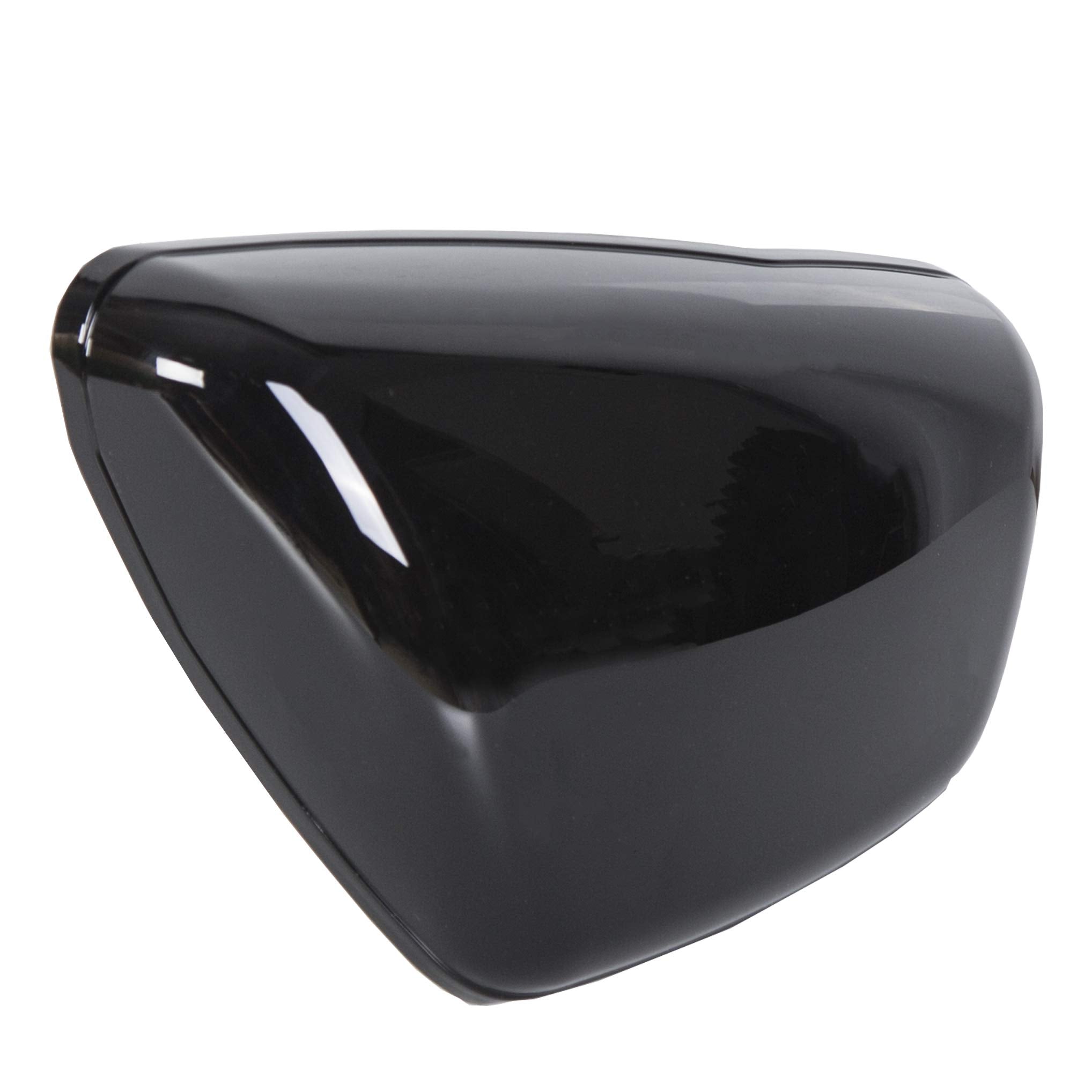 ECOTRIC Side Cover Battery Cover Fairing Compatible with 1984-Up Yamaha XV 700 750 1000 1100 Virago Battery Side Fairing Cover Protection (Right Side) Motorcycle Black