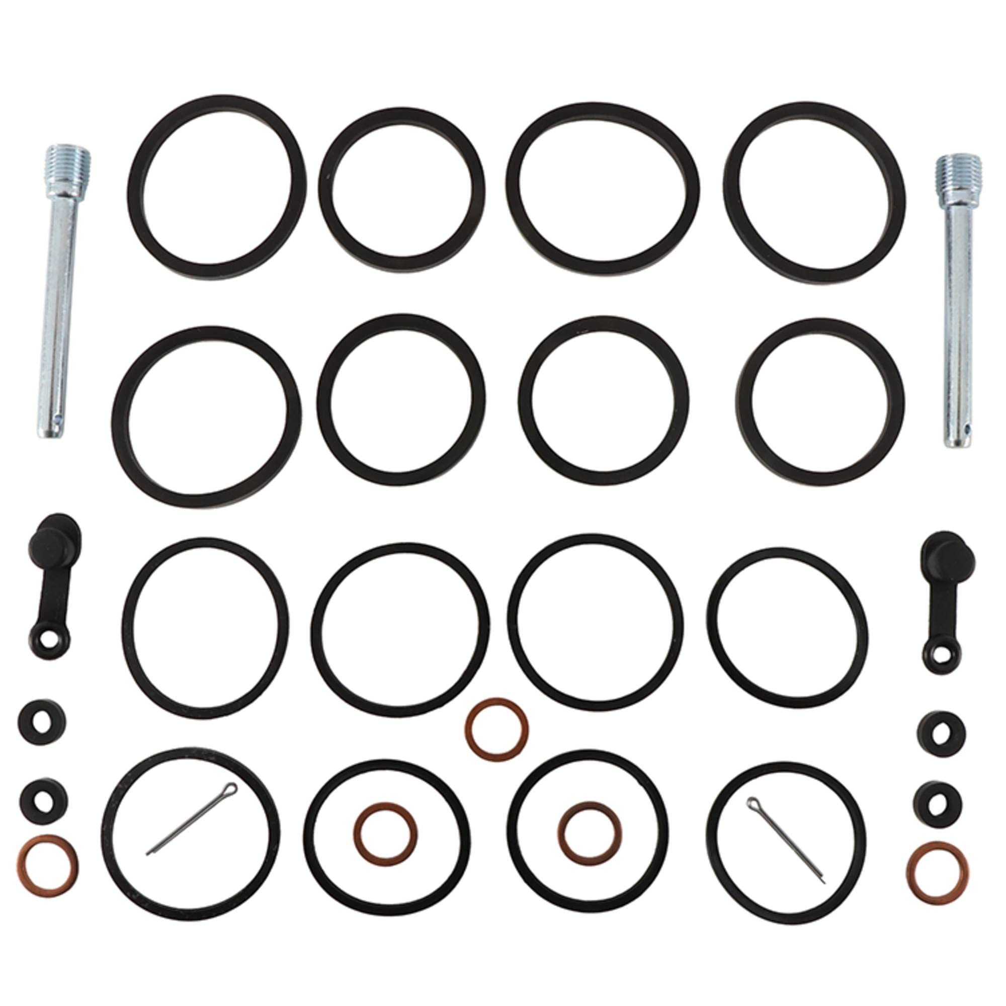 All Balls Racing 18-3115 Caliper Rebuild Kit Front Compatible With/Replacement For Suzuki Gsf 1200 Bandit 1996-2000, Rf 900 R 19