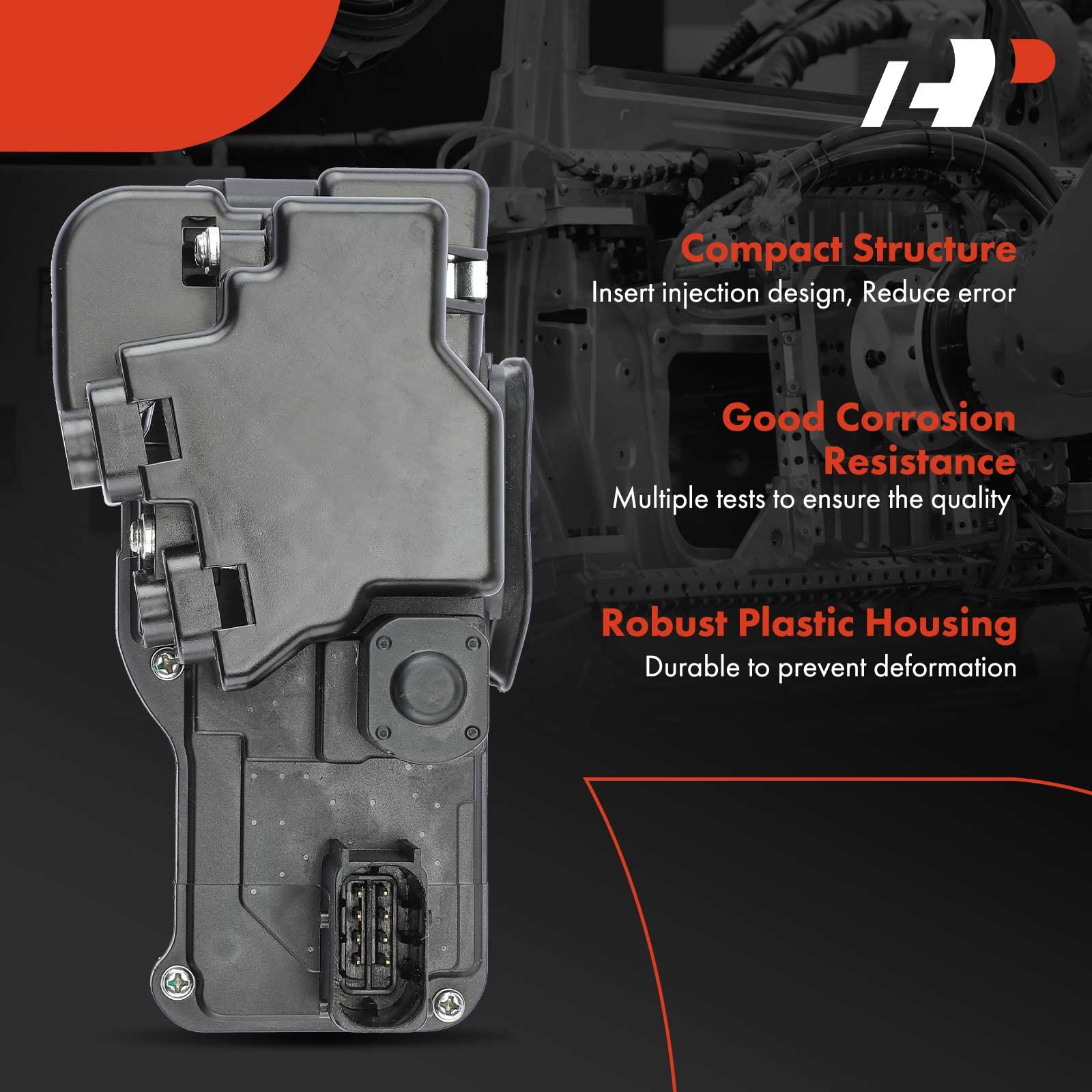 A-Premium Door Latch Lock Actuator Compatible with Cadillac & Chevy Chevrolet Vehicles - XLR 2004-2009, Corvette 2005-2013 - Front Left Driver Side, Replace# 88956758