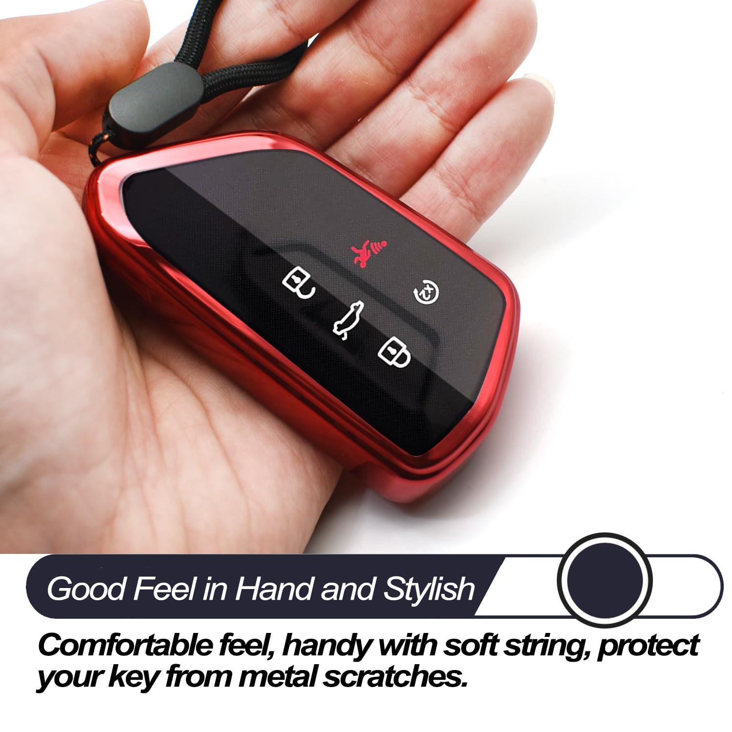 Mechcos Fit For Vw Volkswagen Id.4 Atlas Mk8 Gti Golf R Atlas Cross Sport Key Fob Cover Case Remote Holder Skin Tpu Protector Ke