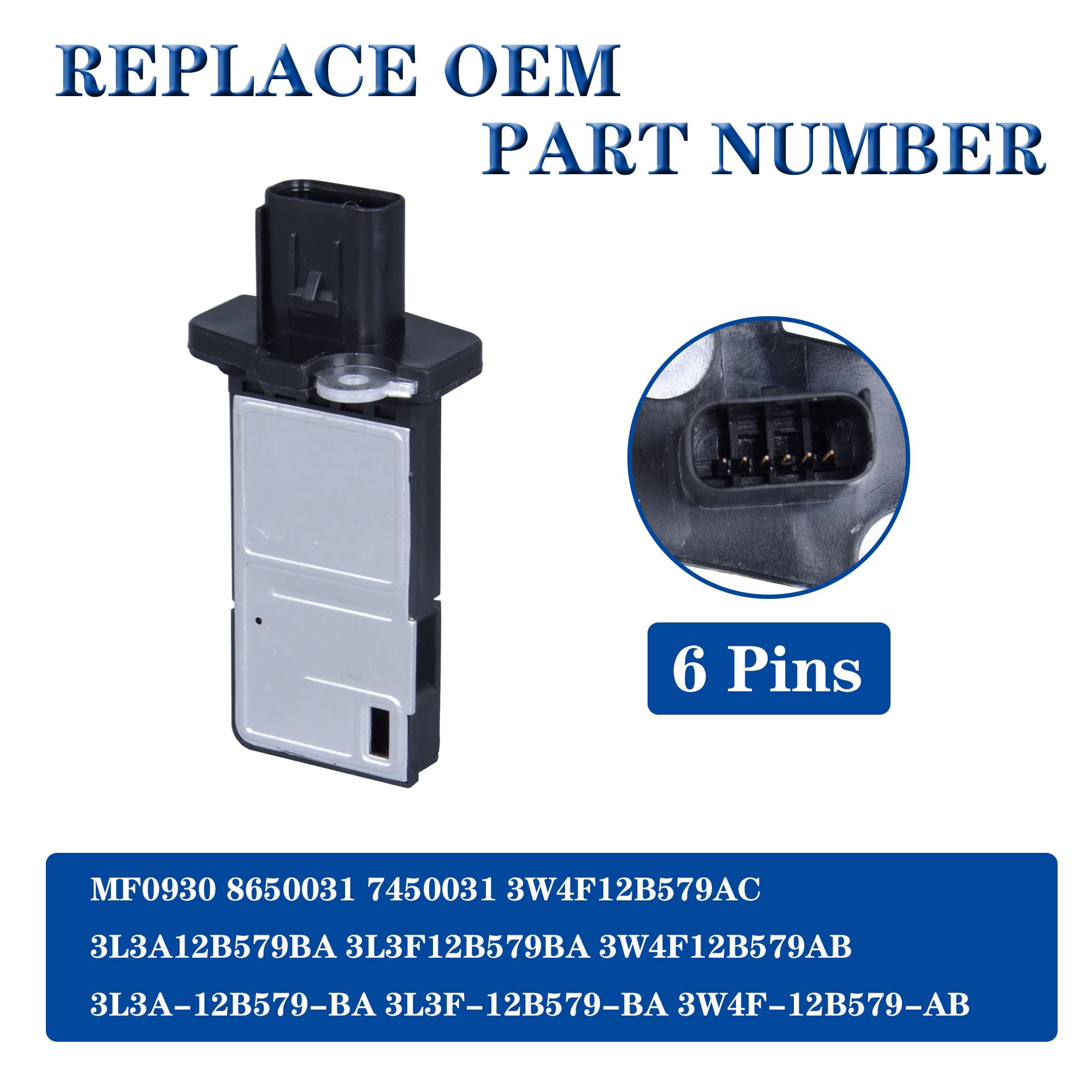 Advanex Mass Air Flow Sensor Oe Replacement Compatible With Ford Lincoln Mercury E150 Escape Explorer Mkt Mks Mkx B2300 B3000 Gr